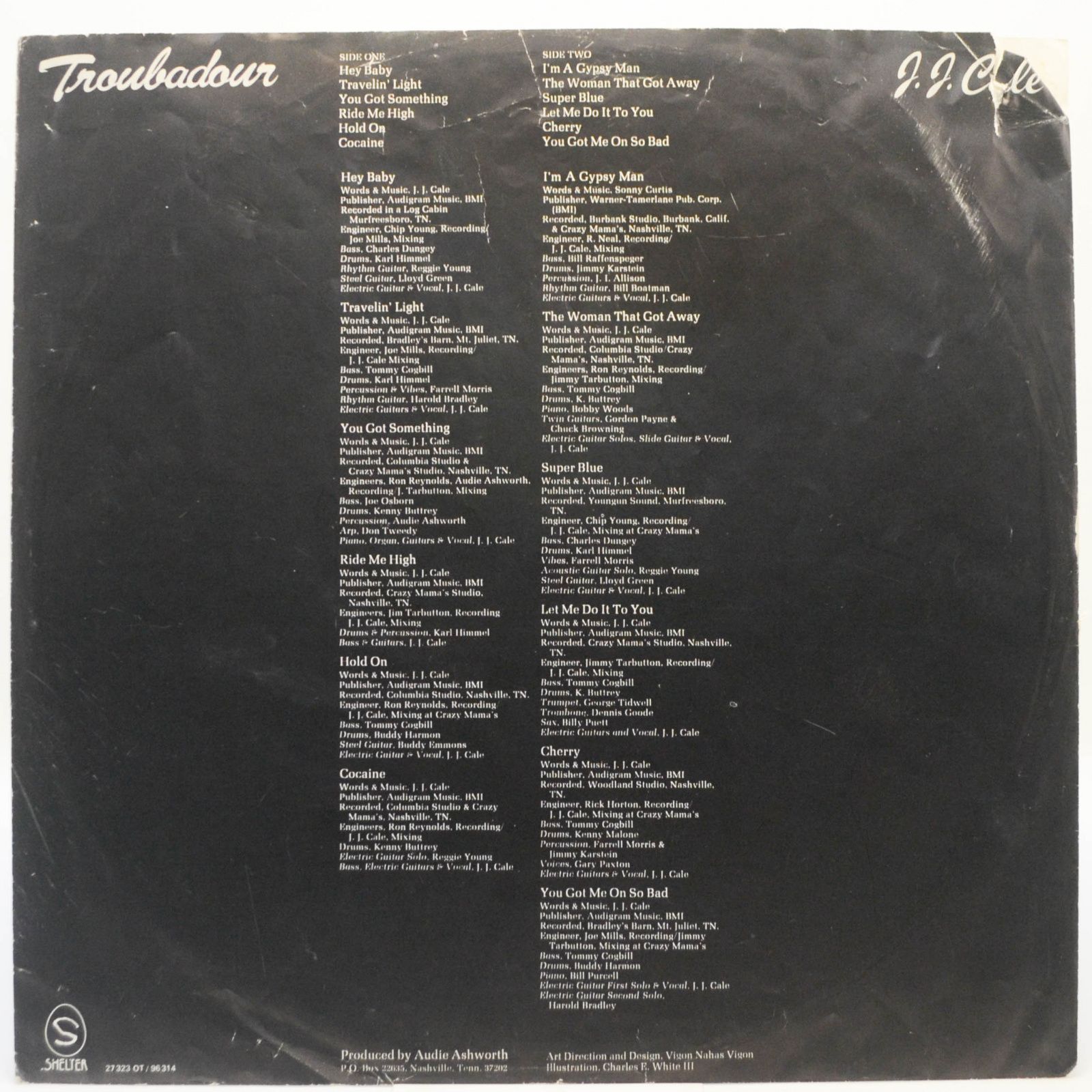 J.J. Cale — Troubadour, 1976