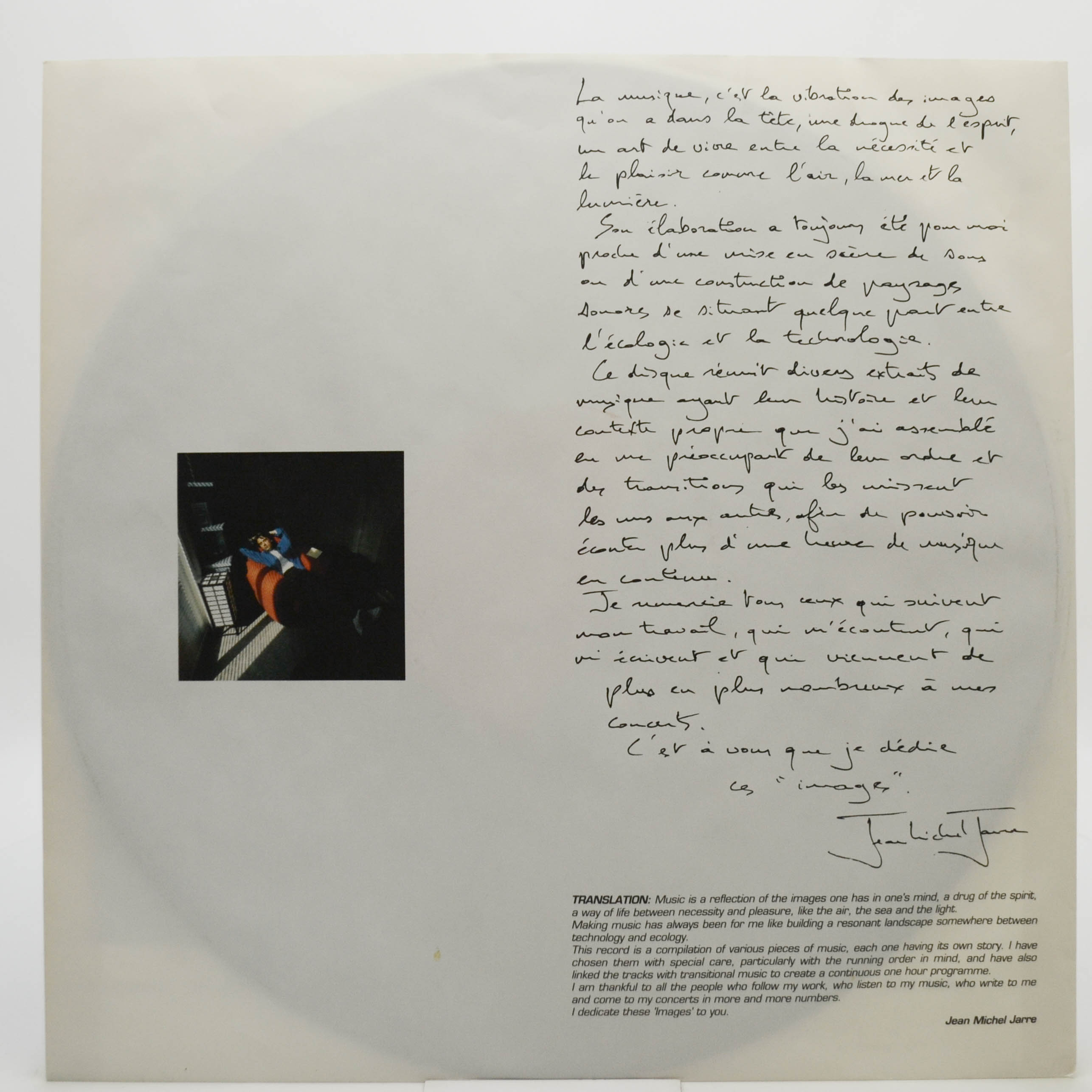 Jean Michel Jarre — Images (The Best Of Jean Michel Jarre), 1991