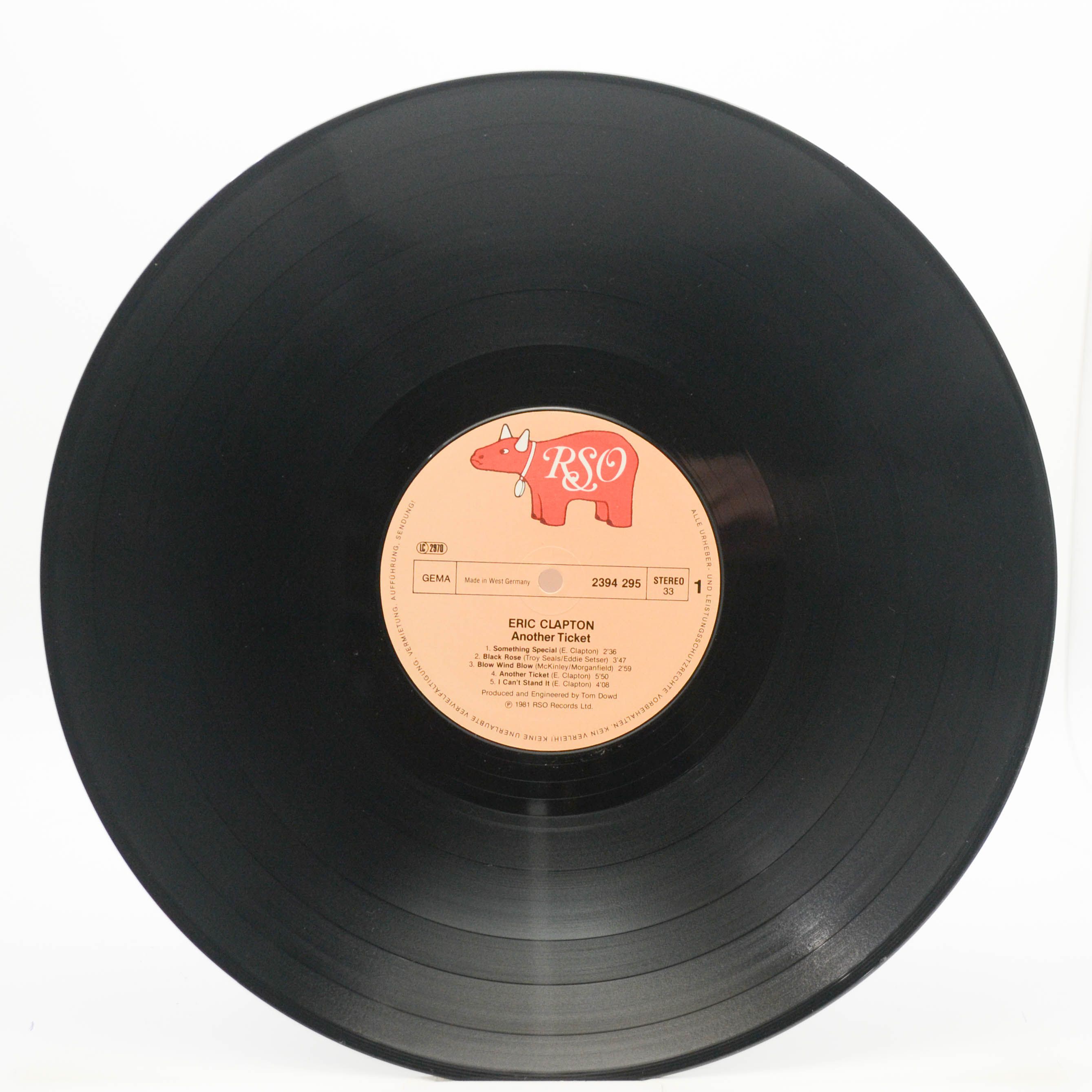 Eric Clapton — Another Ticket, 1981