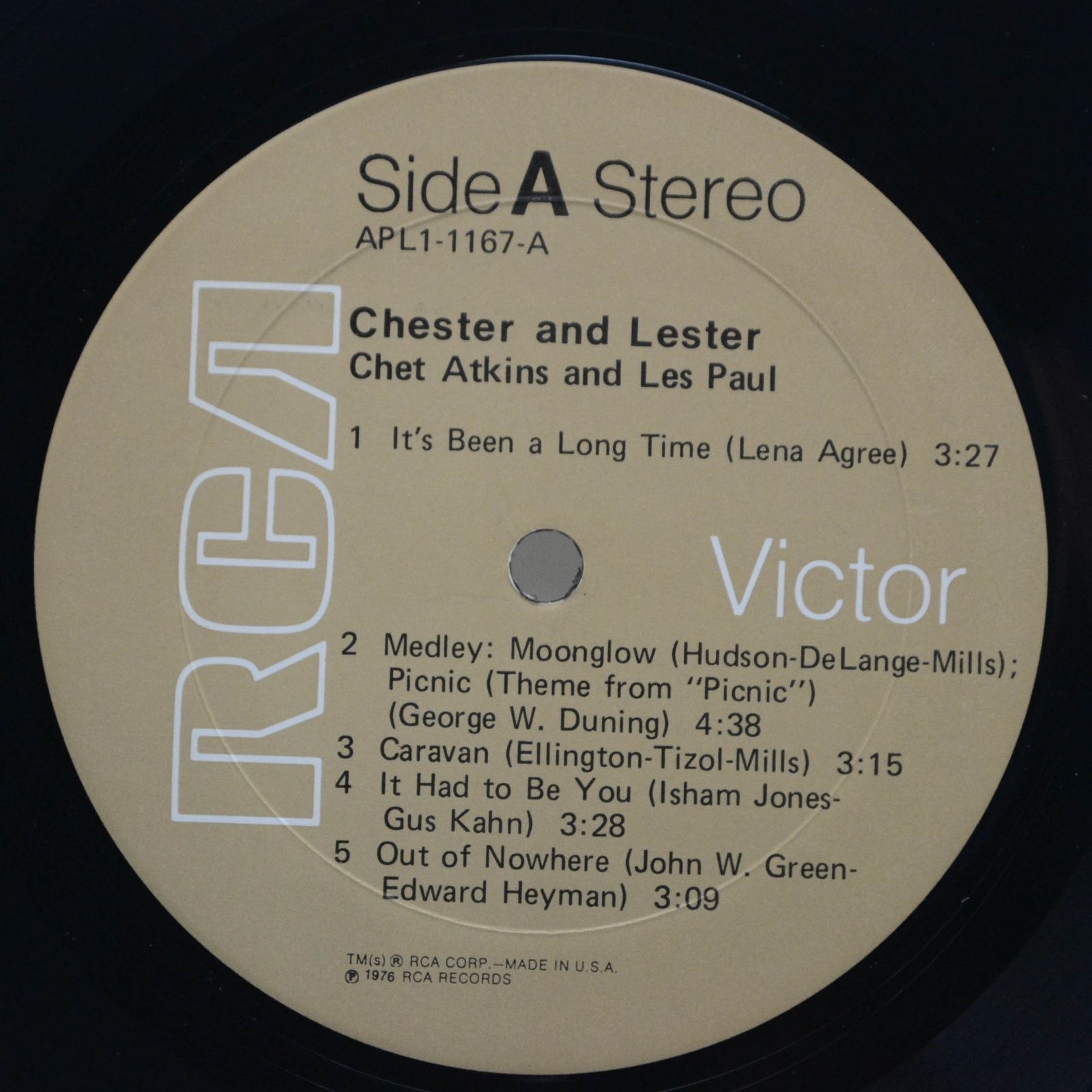 Chet Atkins And Les Paul — Chester & Lester (USA), 1976