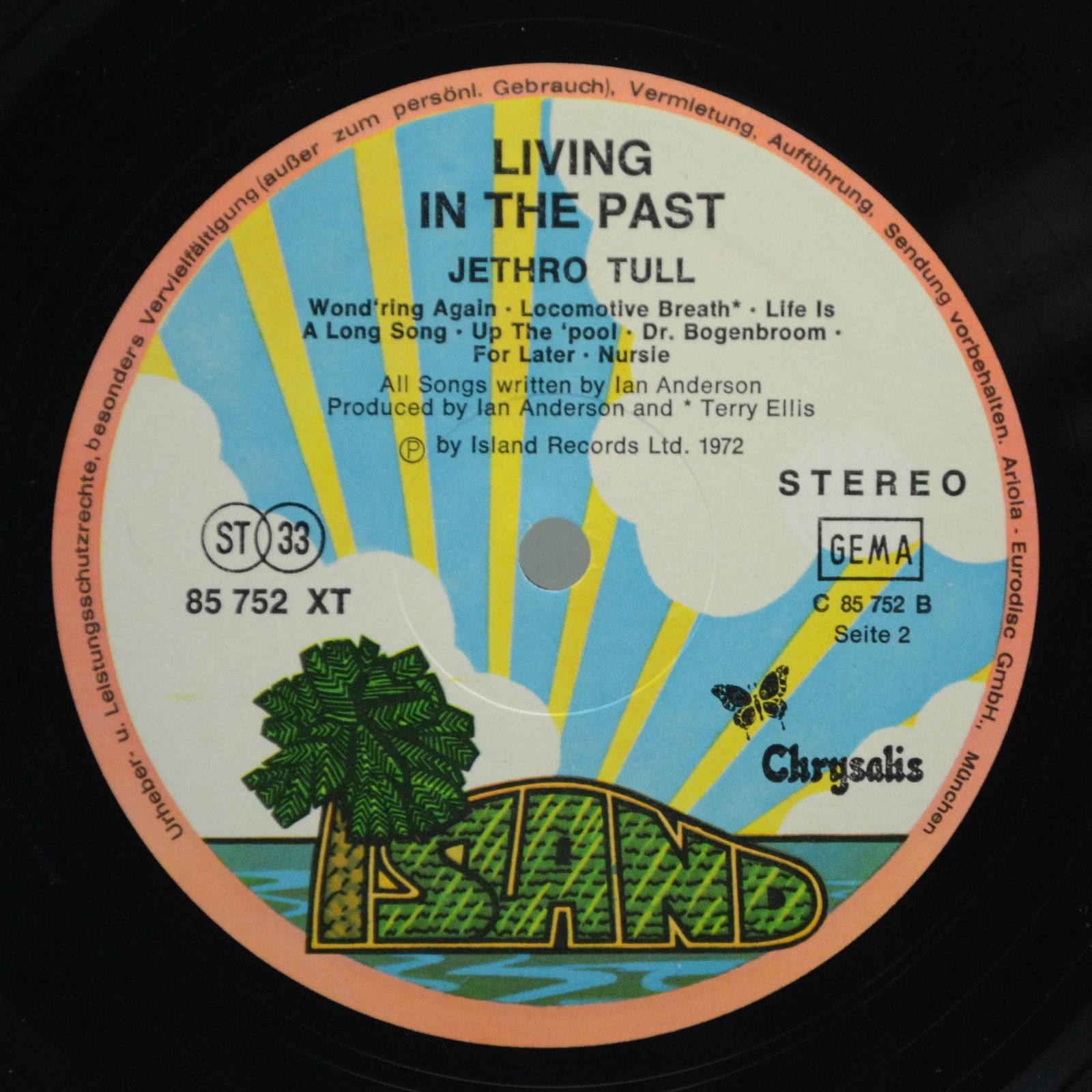 Jethro Tull — Living In The Past (2LP), 1972