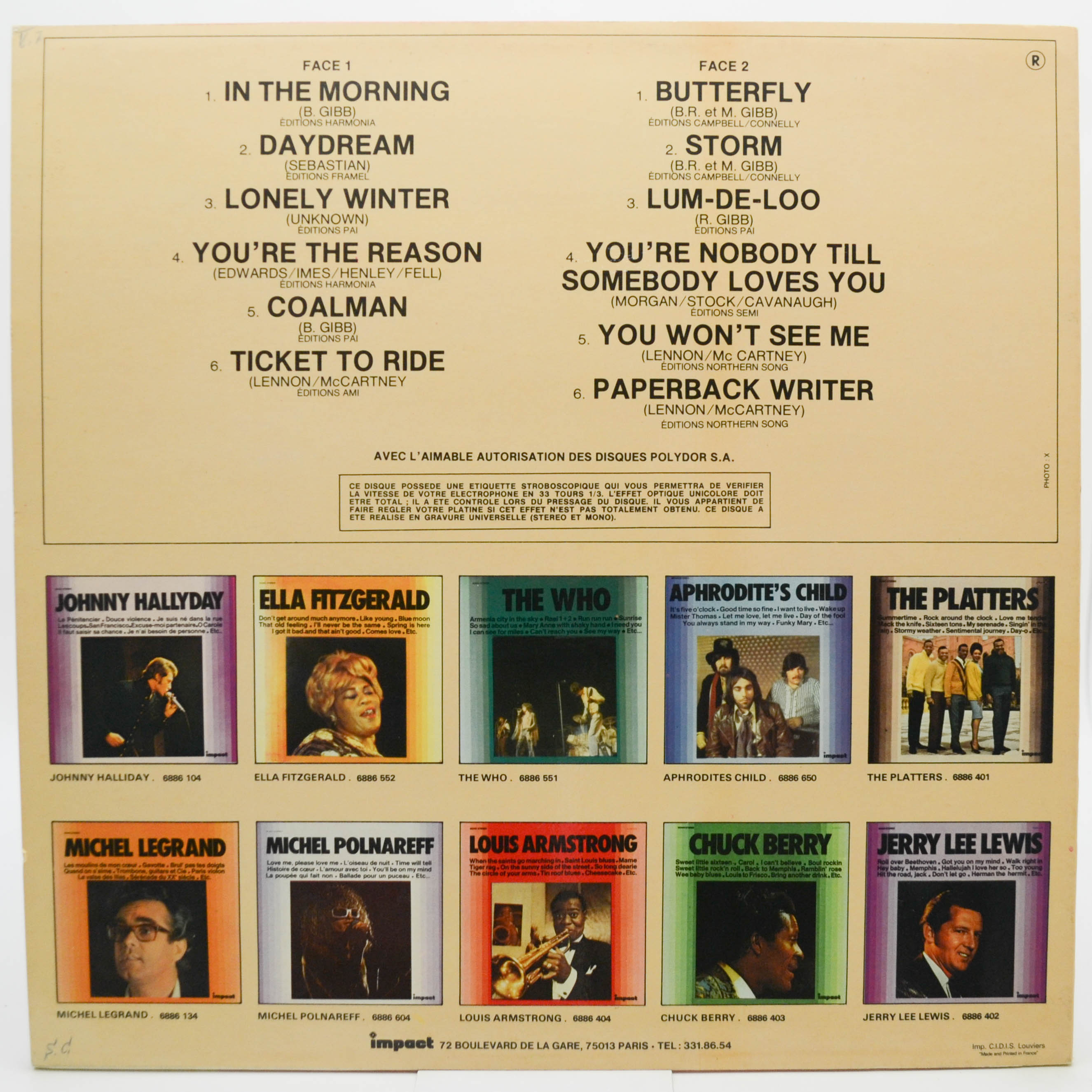 Bee Gees — The Bee Gees,