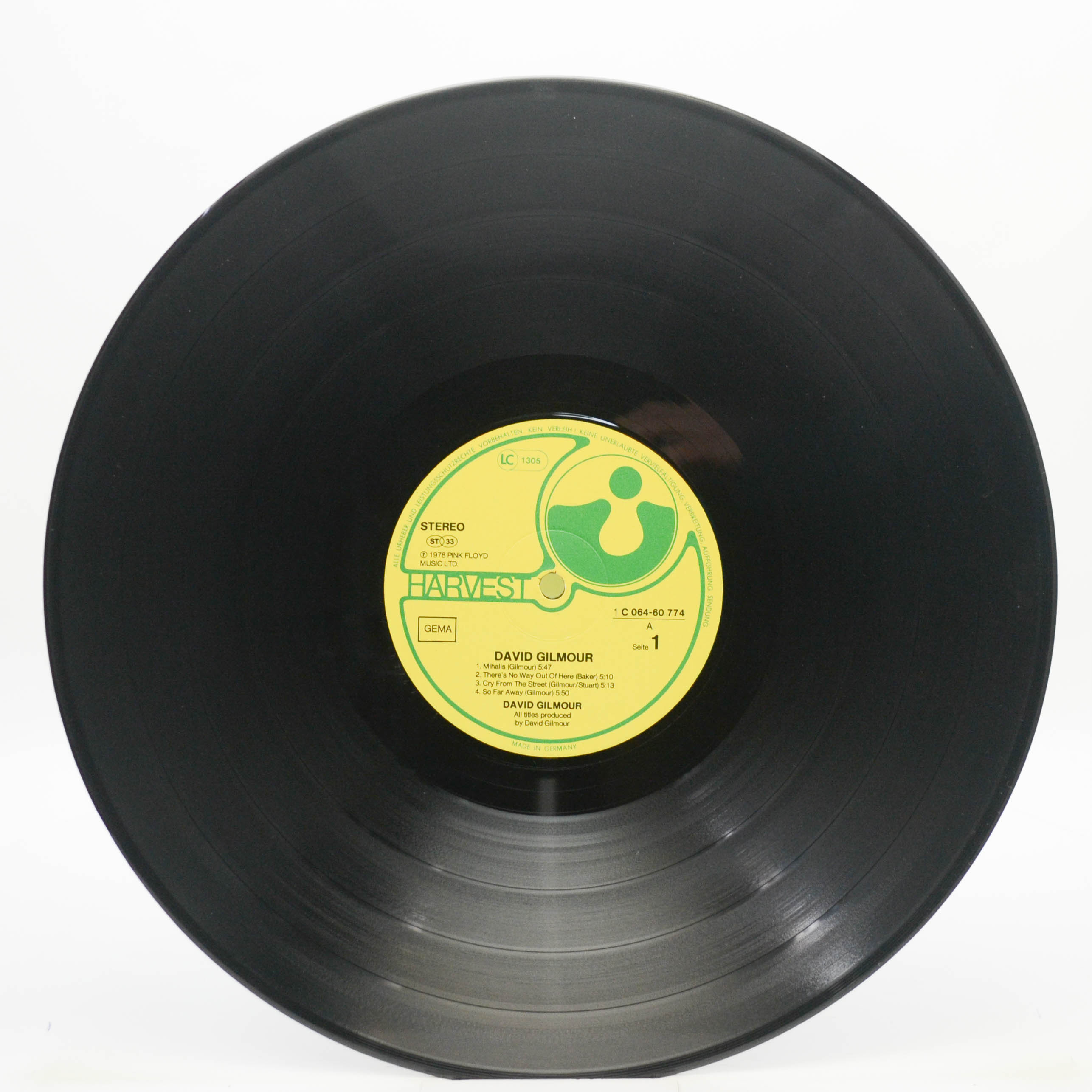 David Gilmour — David Gilmour, 1978