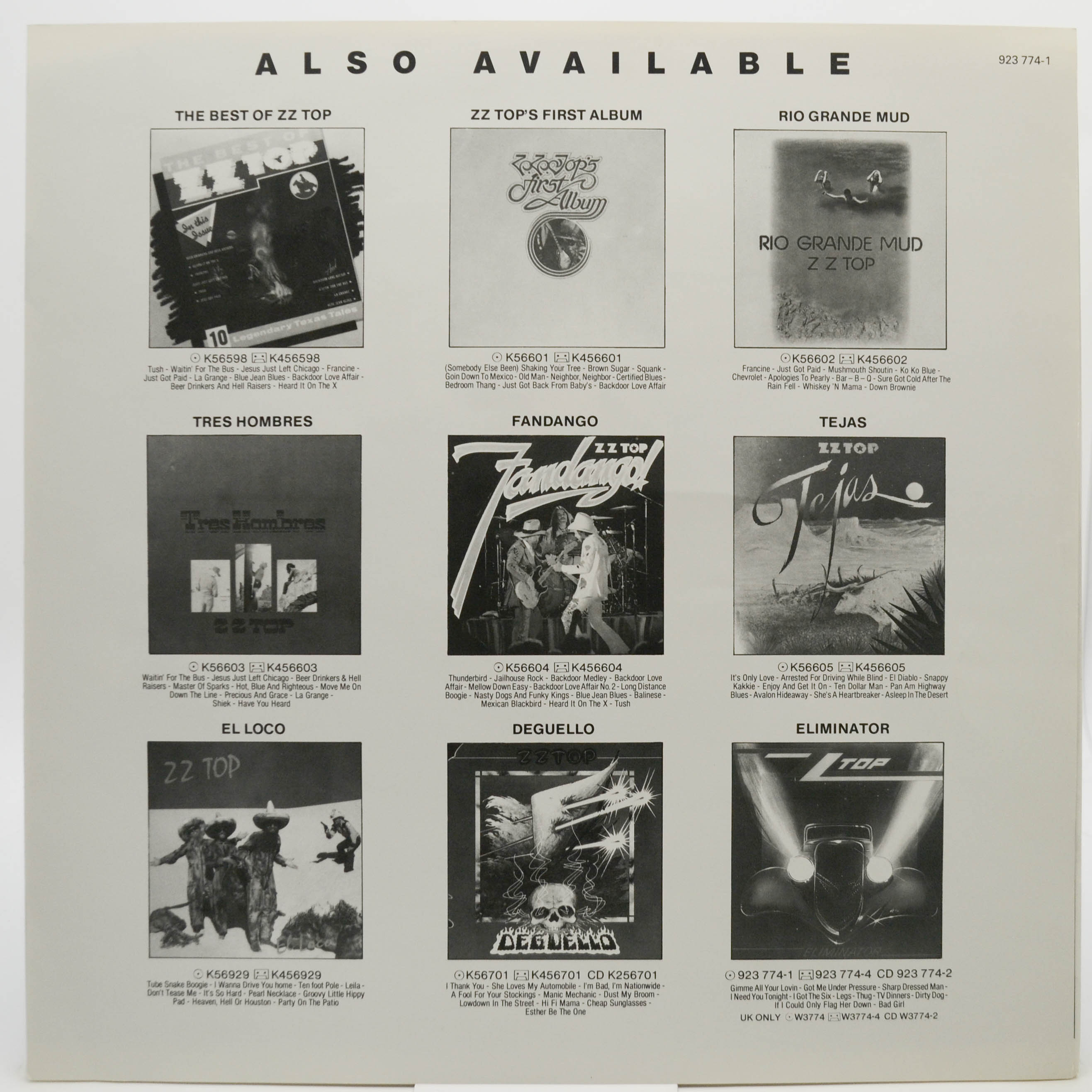 ZZ Top — Eliminator, 1983