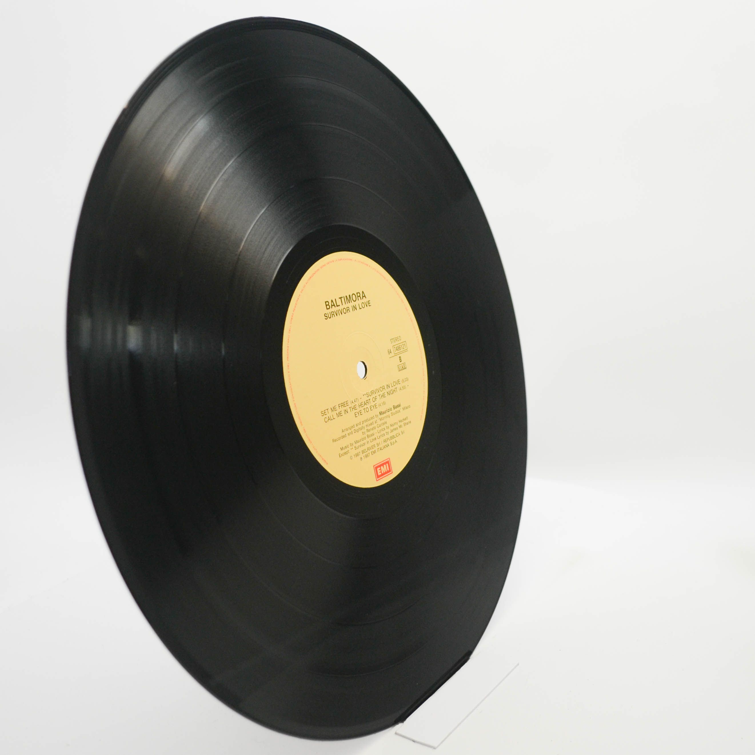 Baltimora — Survivor In Love (1-st, Italy), 1987