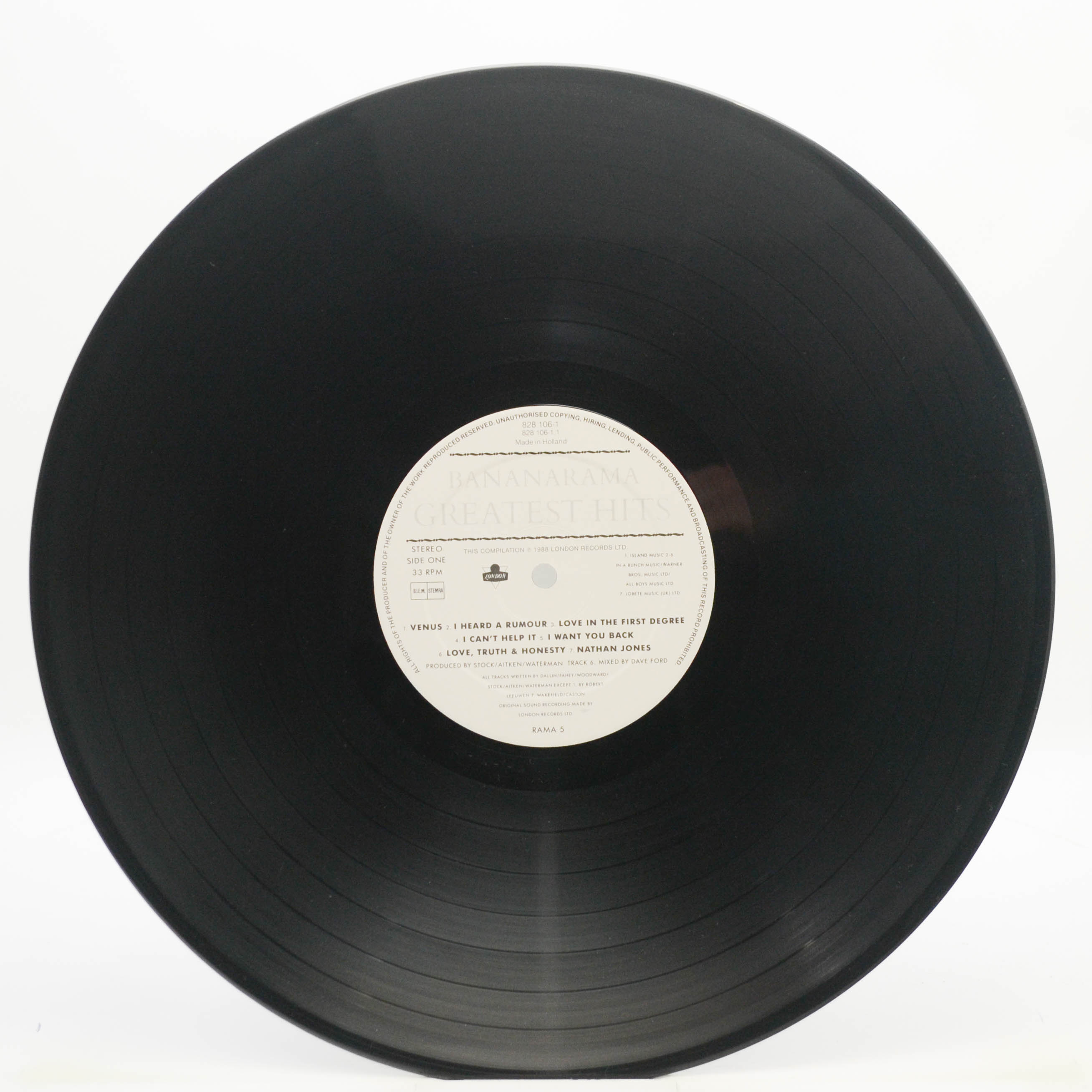 Bananarama — The Greatest Hits Collection, 1988