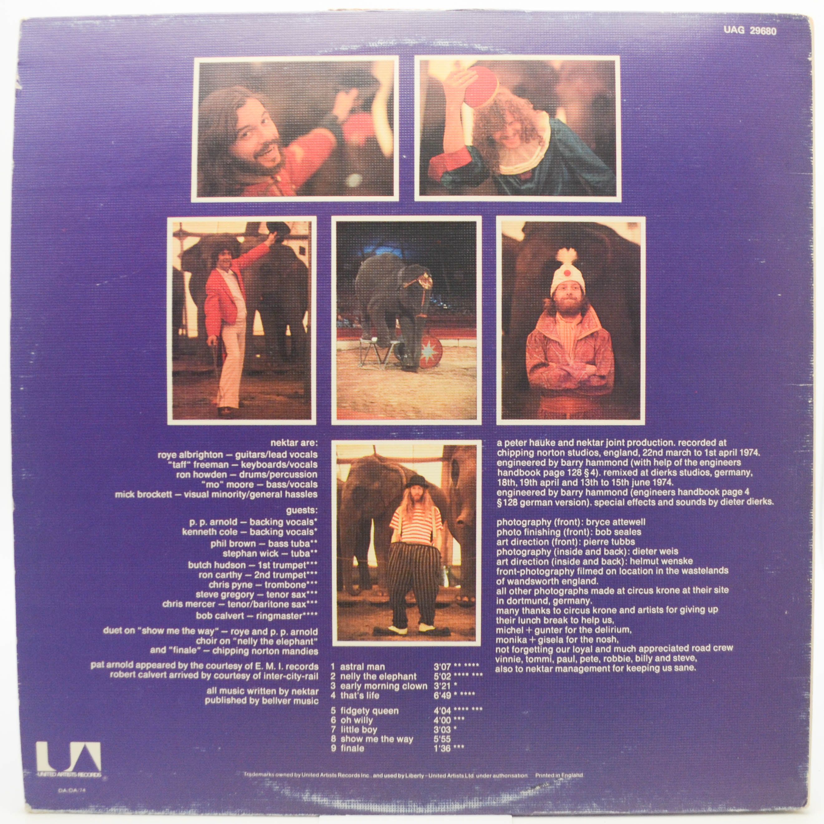 Виниловая пластинка Nektar — Down To Earth (1-st, UK), 1974
