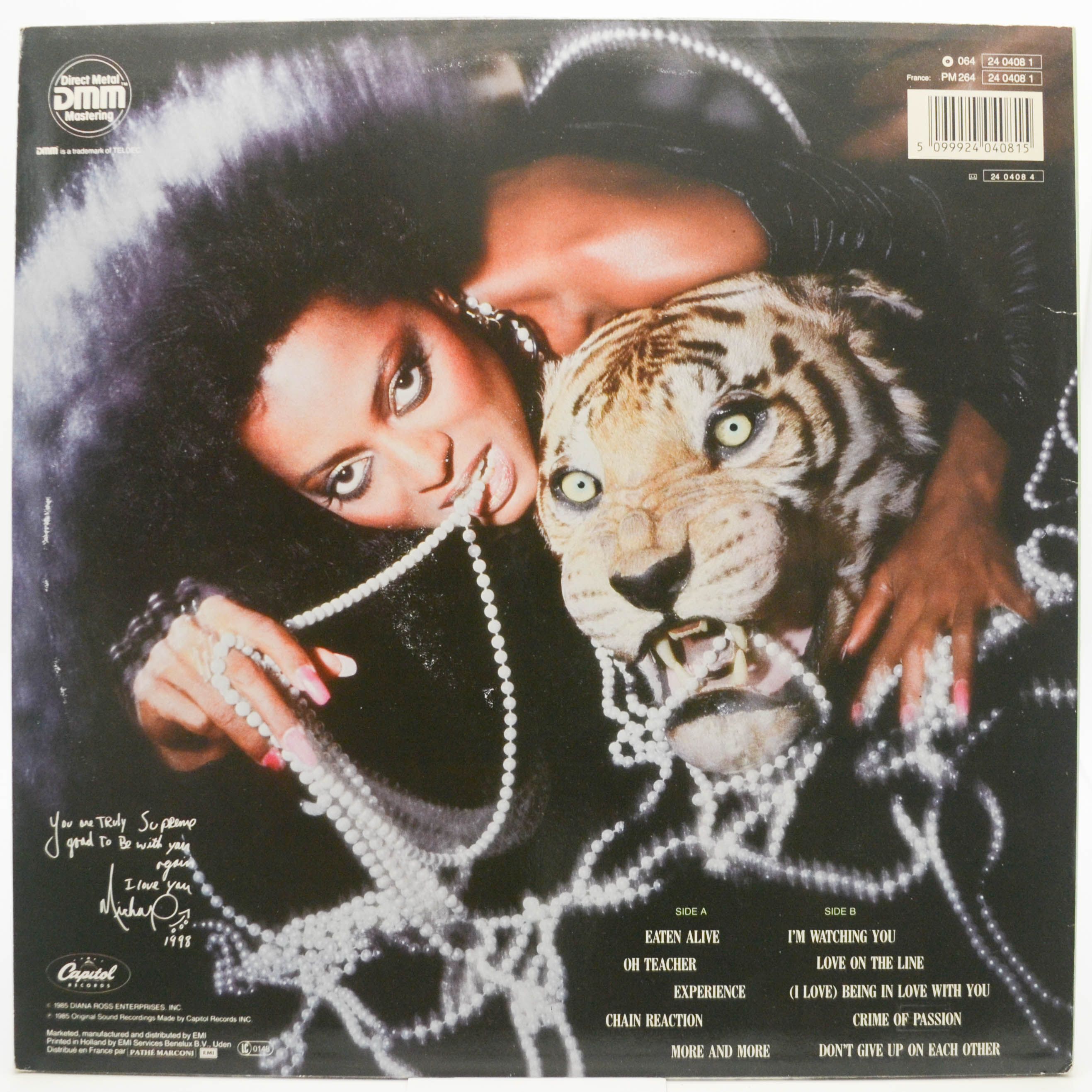 Diana Ross — Eaten Alive, 1985