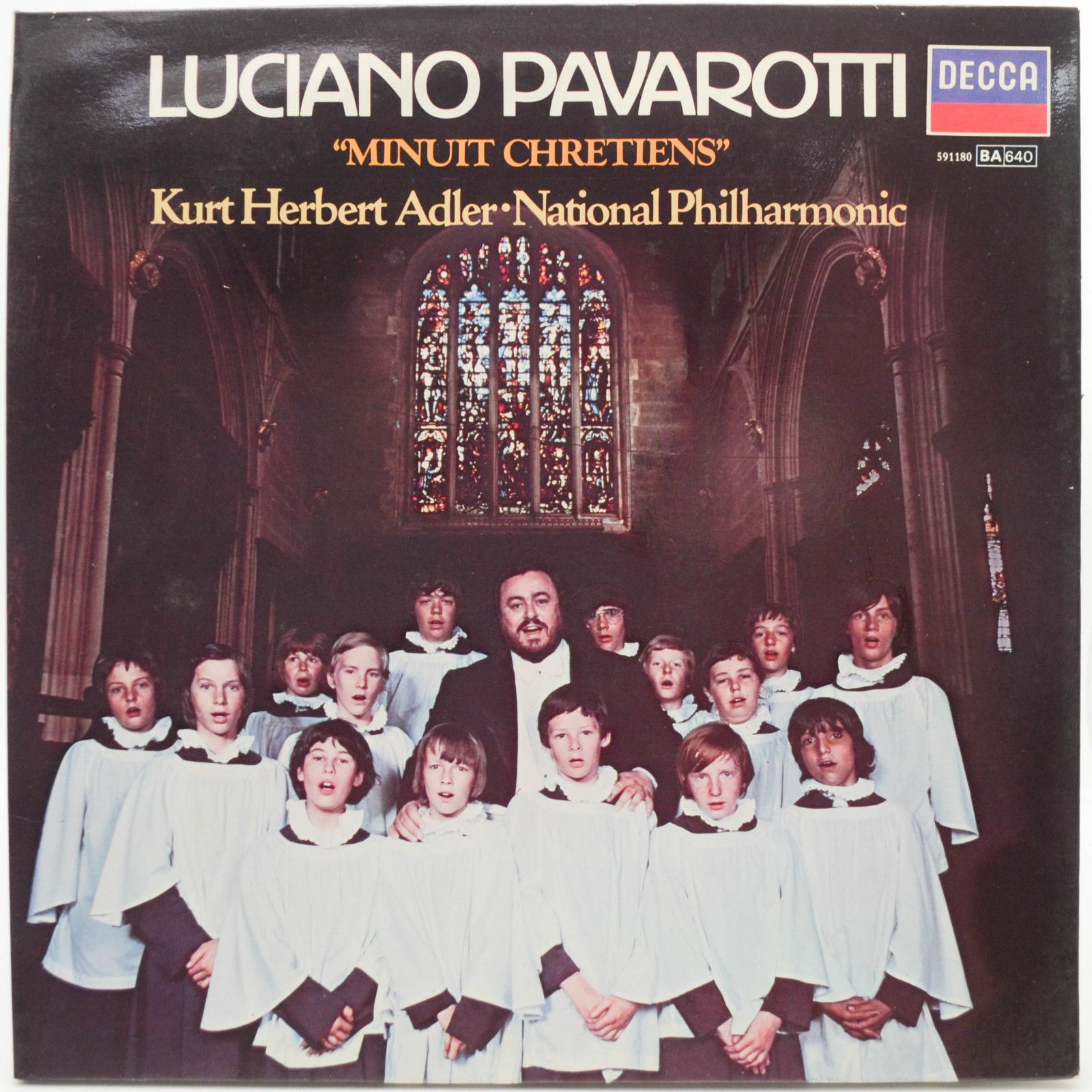 Luciano Pavarotti - Kurt Herbert Adler ● National Philharmonic — "Minuit Chretiens", 1976