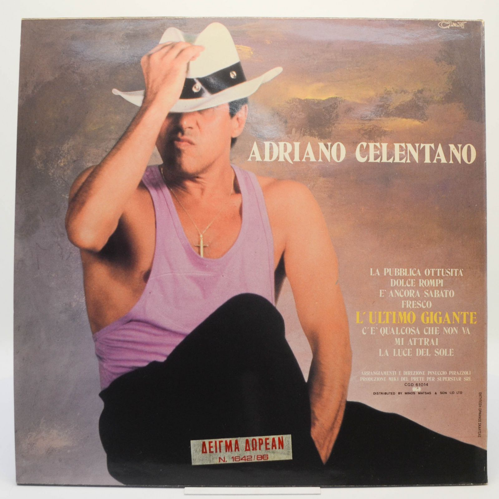 Adriano Celentano — La Pubblica Ottusità, 1987
