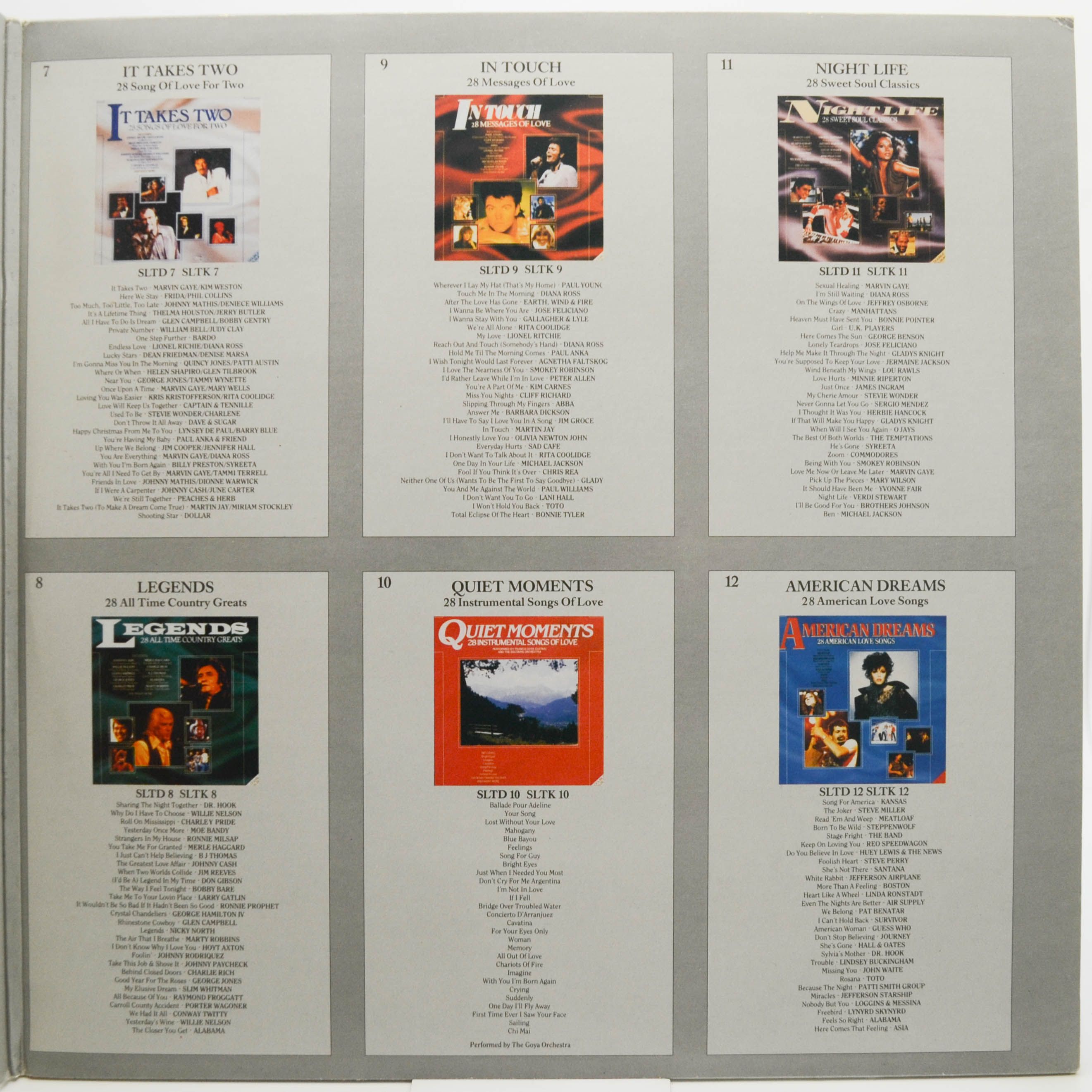 Various — It Takes Two (28 Songs Of Love For Two) (2LP, UK), 1983