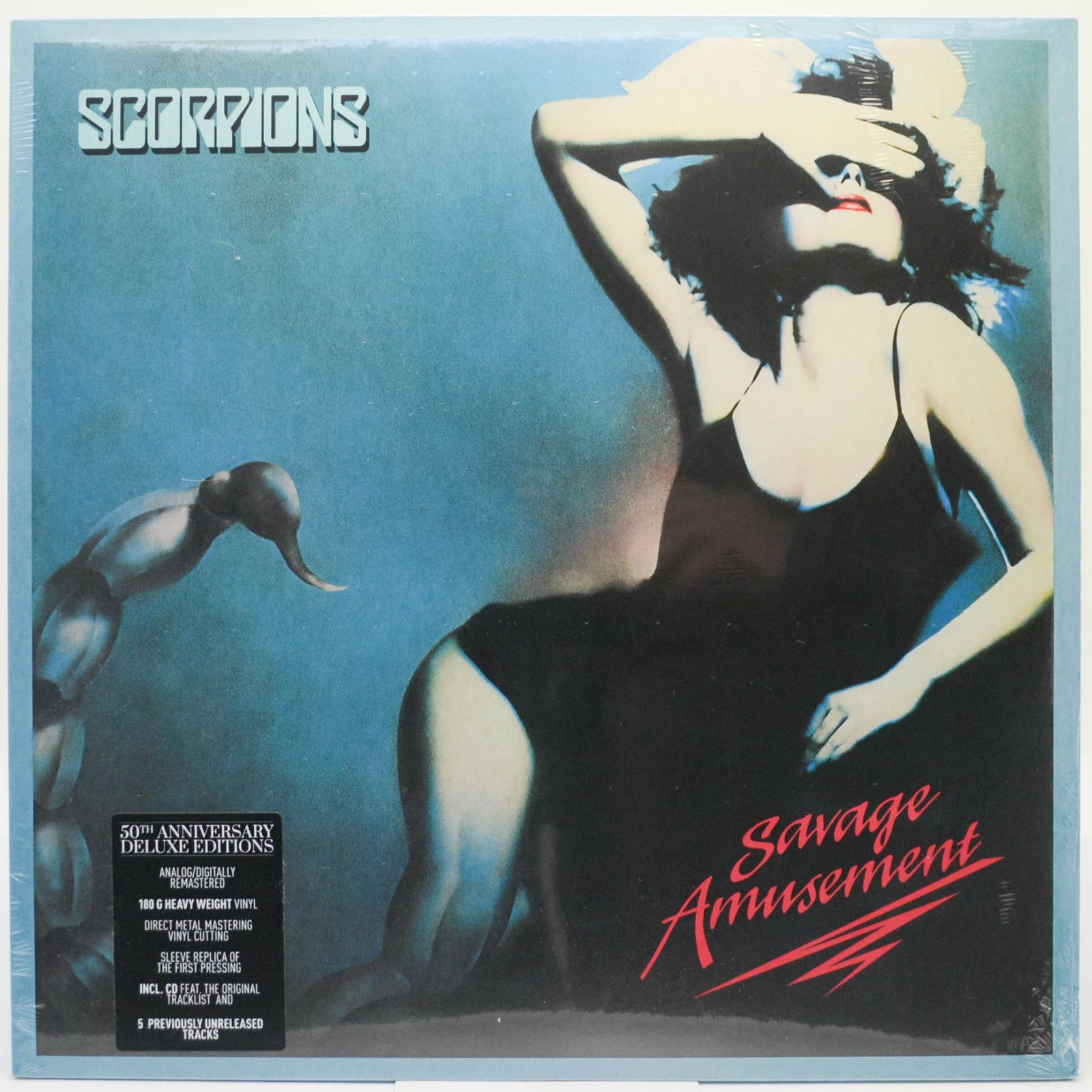 Scorpions — Savage Amusement (LP+CD), 1988
