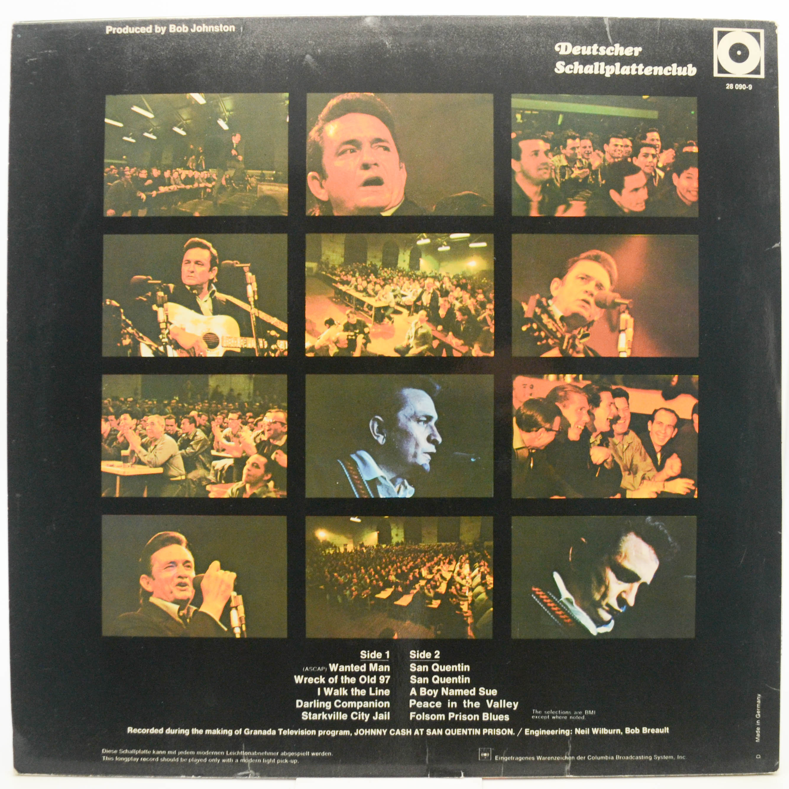 Johnny Cash — Johnny Cash At San Quentin, 1969