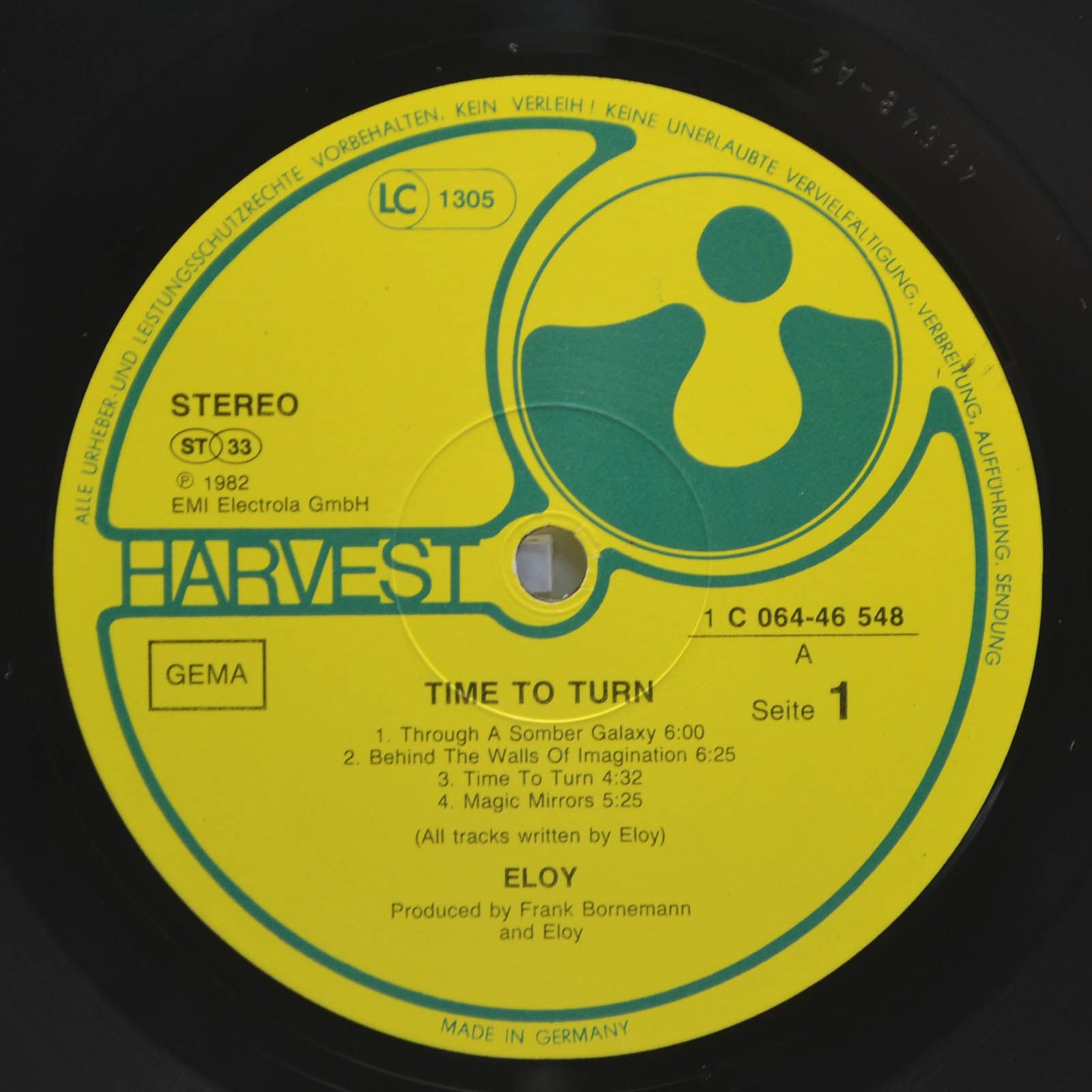Eloy — Time To Turn, 1982