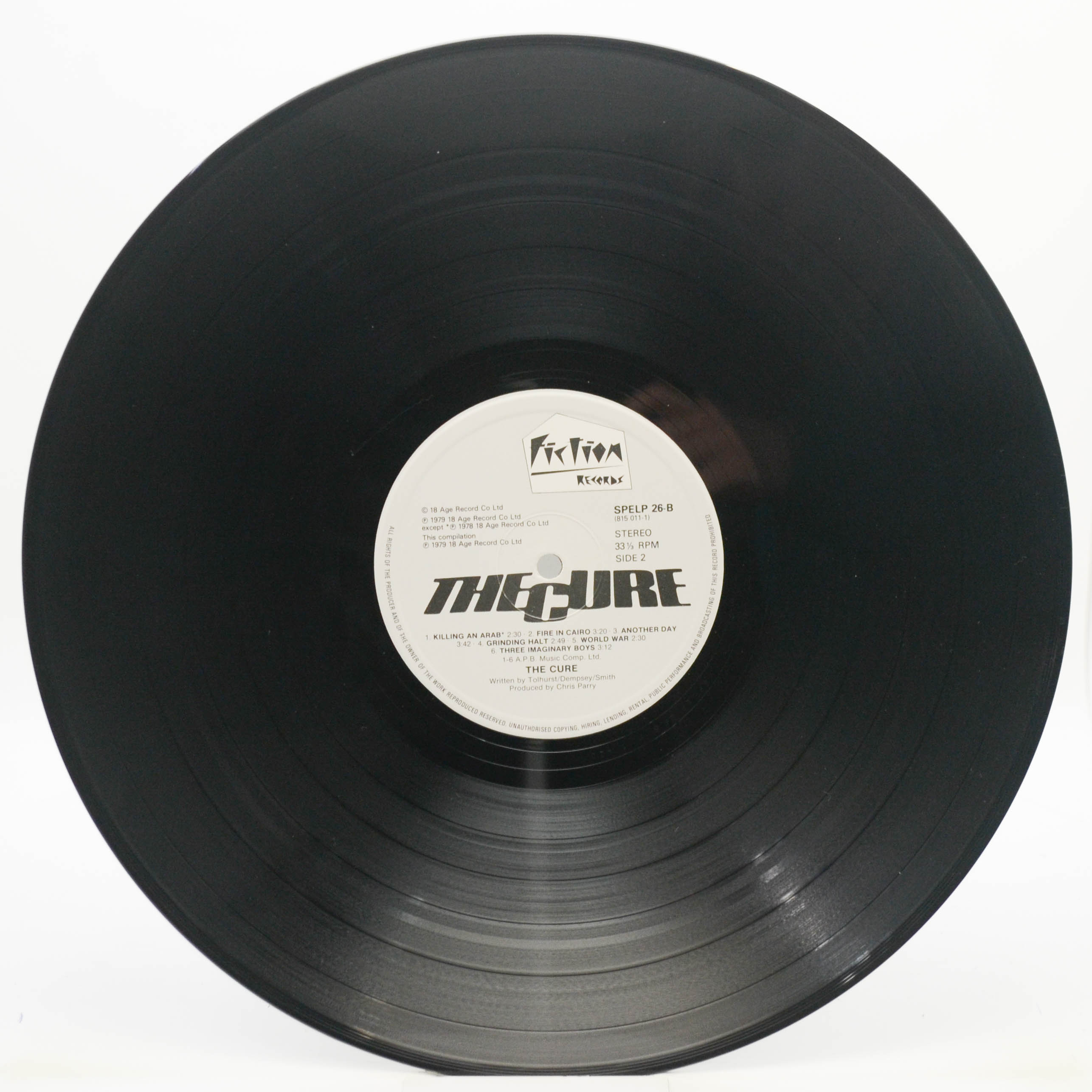 Cure — Boys Don't Cry (UK), 1980