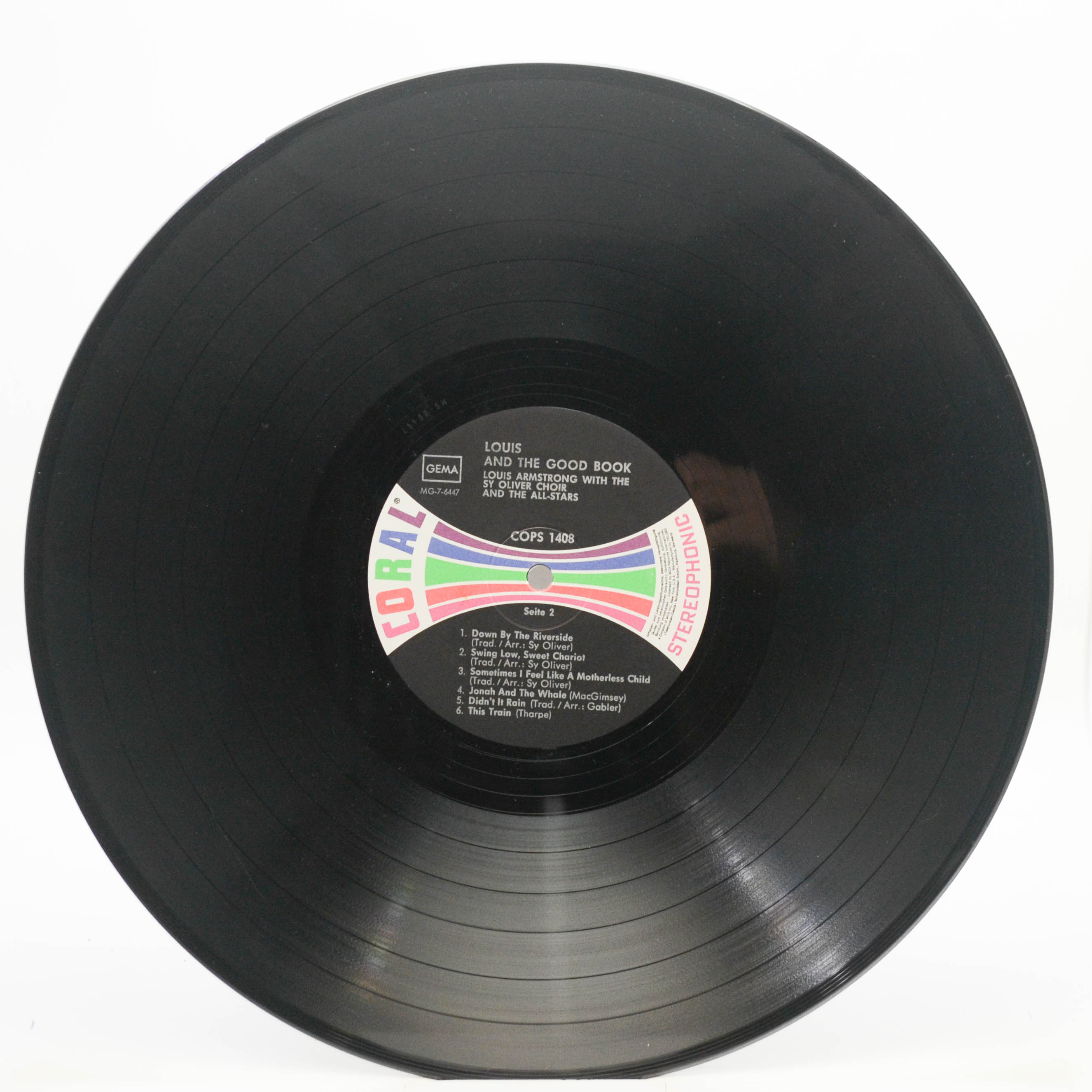 Louis Armstrong And His All-Stars With The Sy Oliver Choir — Louis And The Good Book, 1971