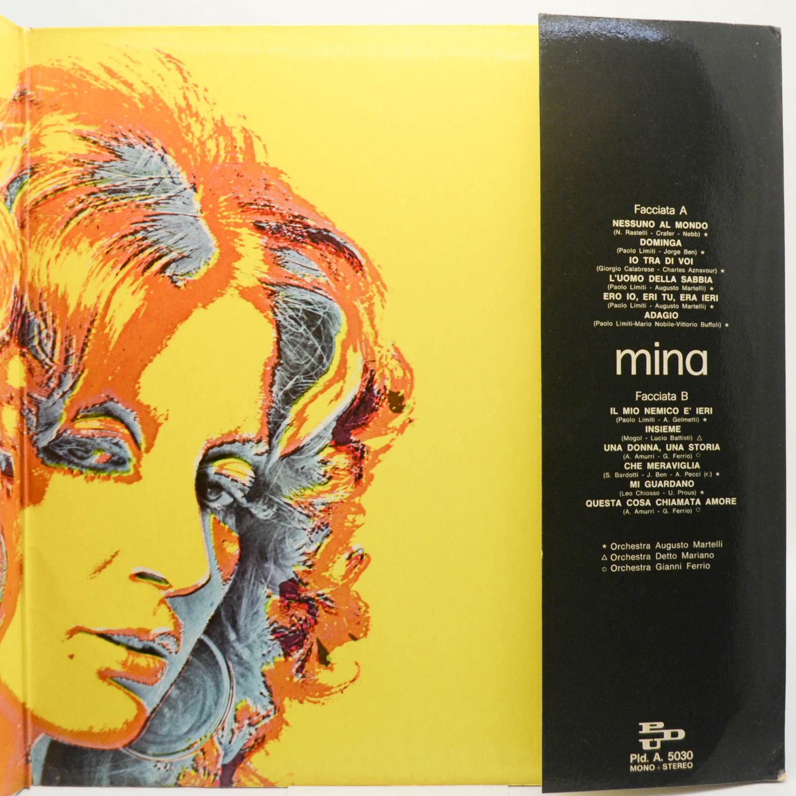Mina — ...Quando Tu Mi Spiavi In Cima A Un Batticuore... (1-st, Italy), 1970