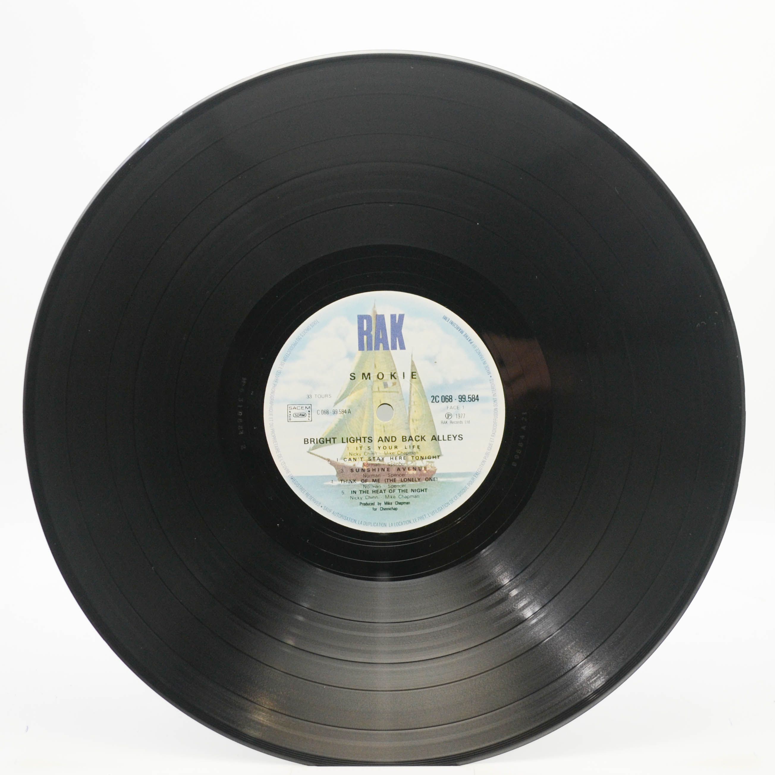 Smokie — Bright Lights And Back Alleys, 1977