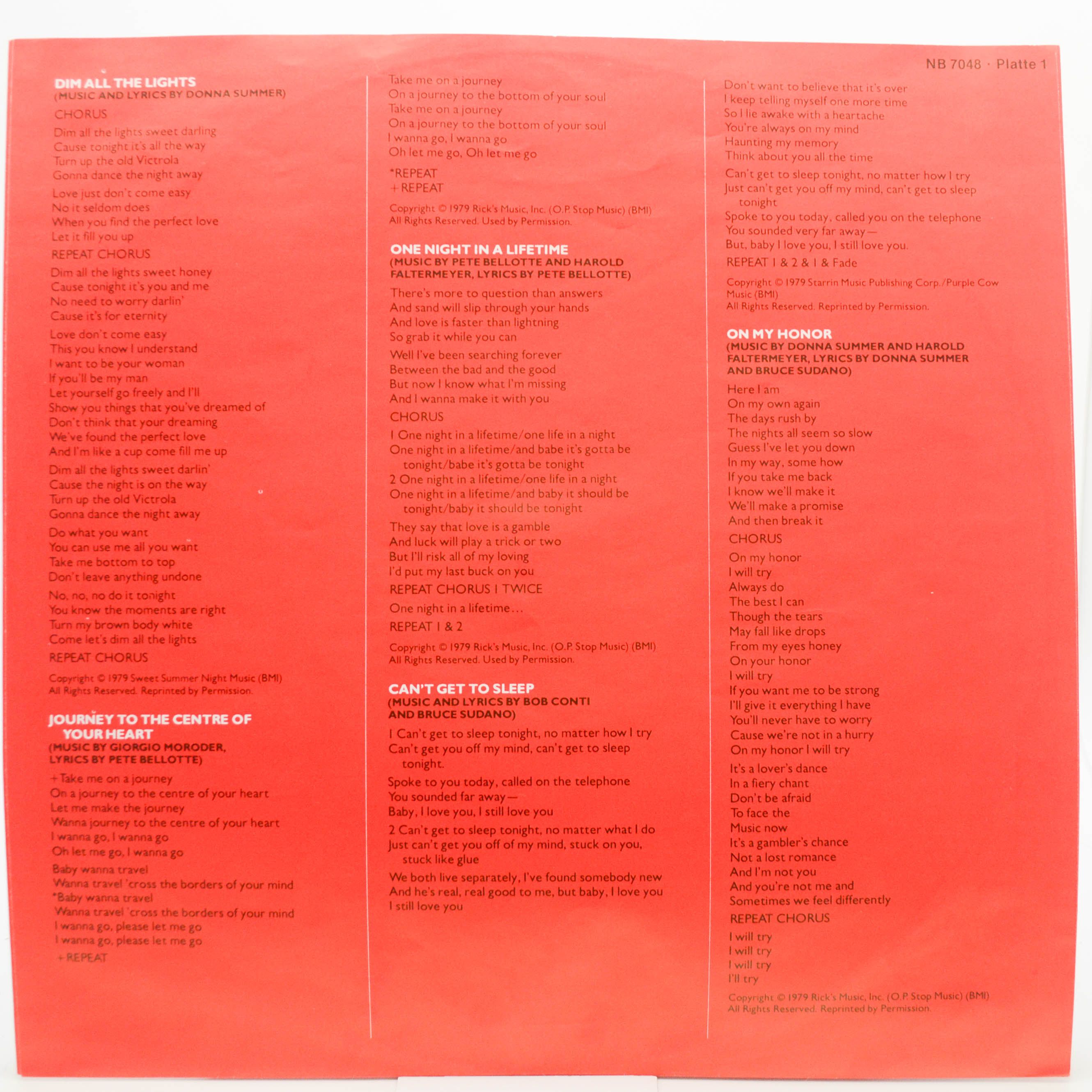 Donna Summer — Bad Girls (2LP), 1979