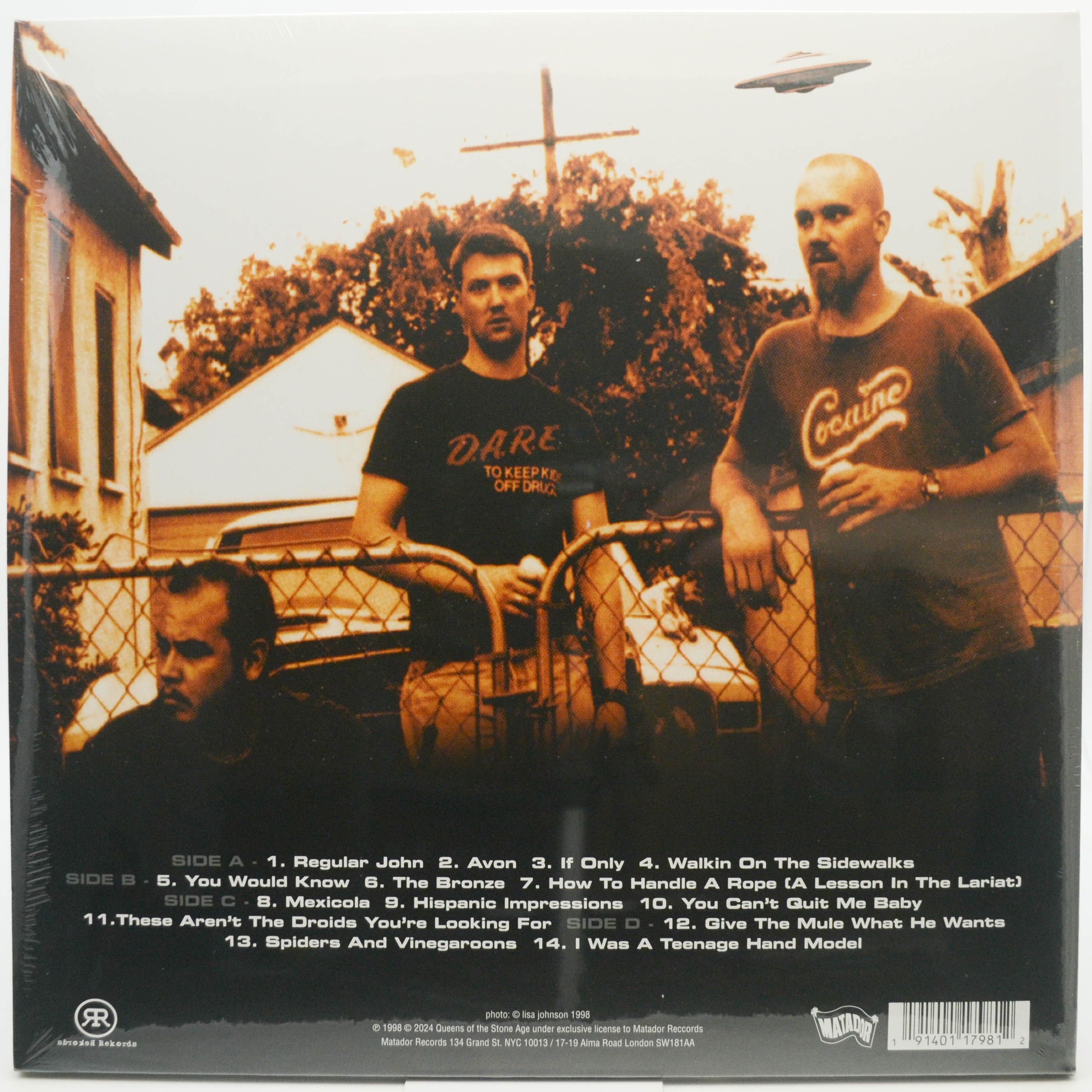 Queens Of The Stone Age — Queens Of The Stone Age (2LP), 1998