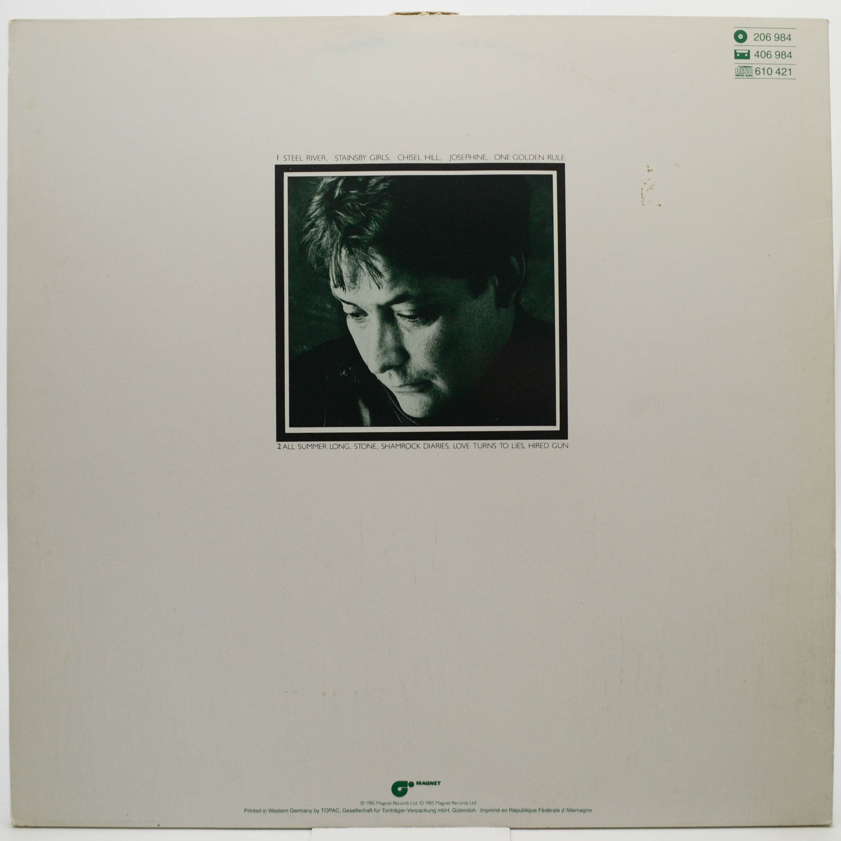 Chris Rea — Shamrock Diaries, 1985