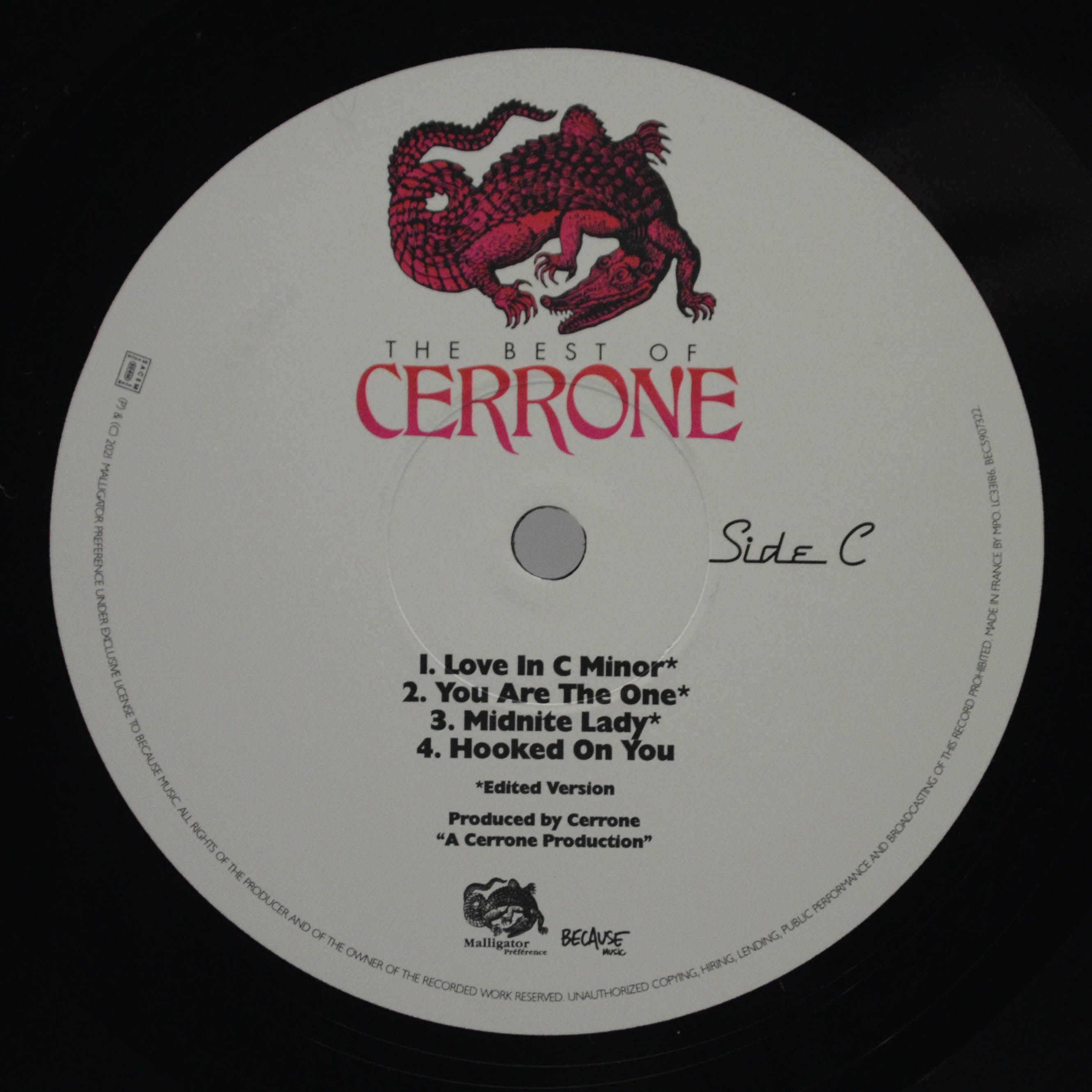 Cerrone — The Best Of Cerrone (2LP, France), 2021