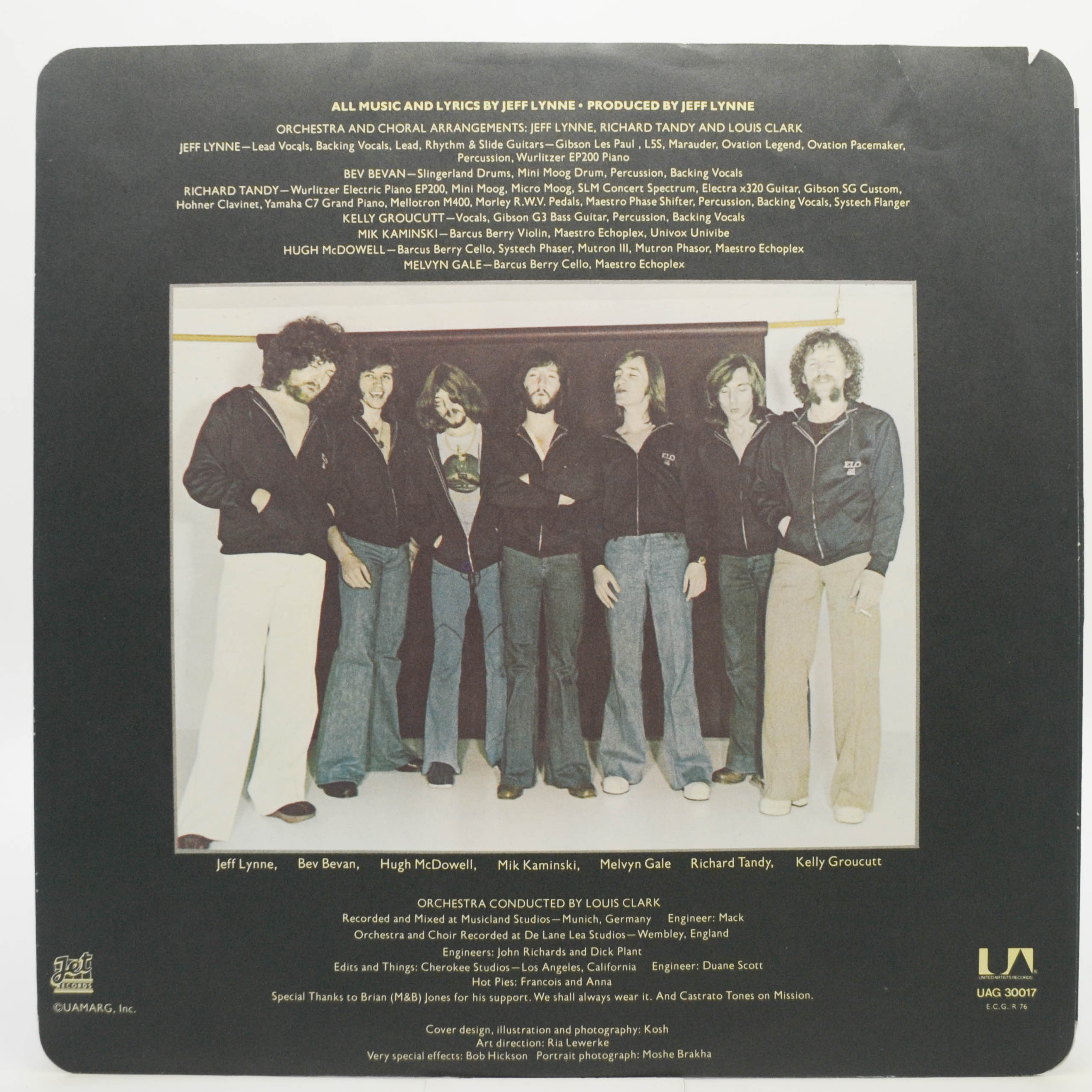 Electric Light Orchestra — A New World Record (1-st, UK), 1976