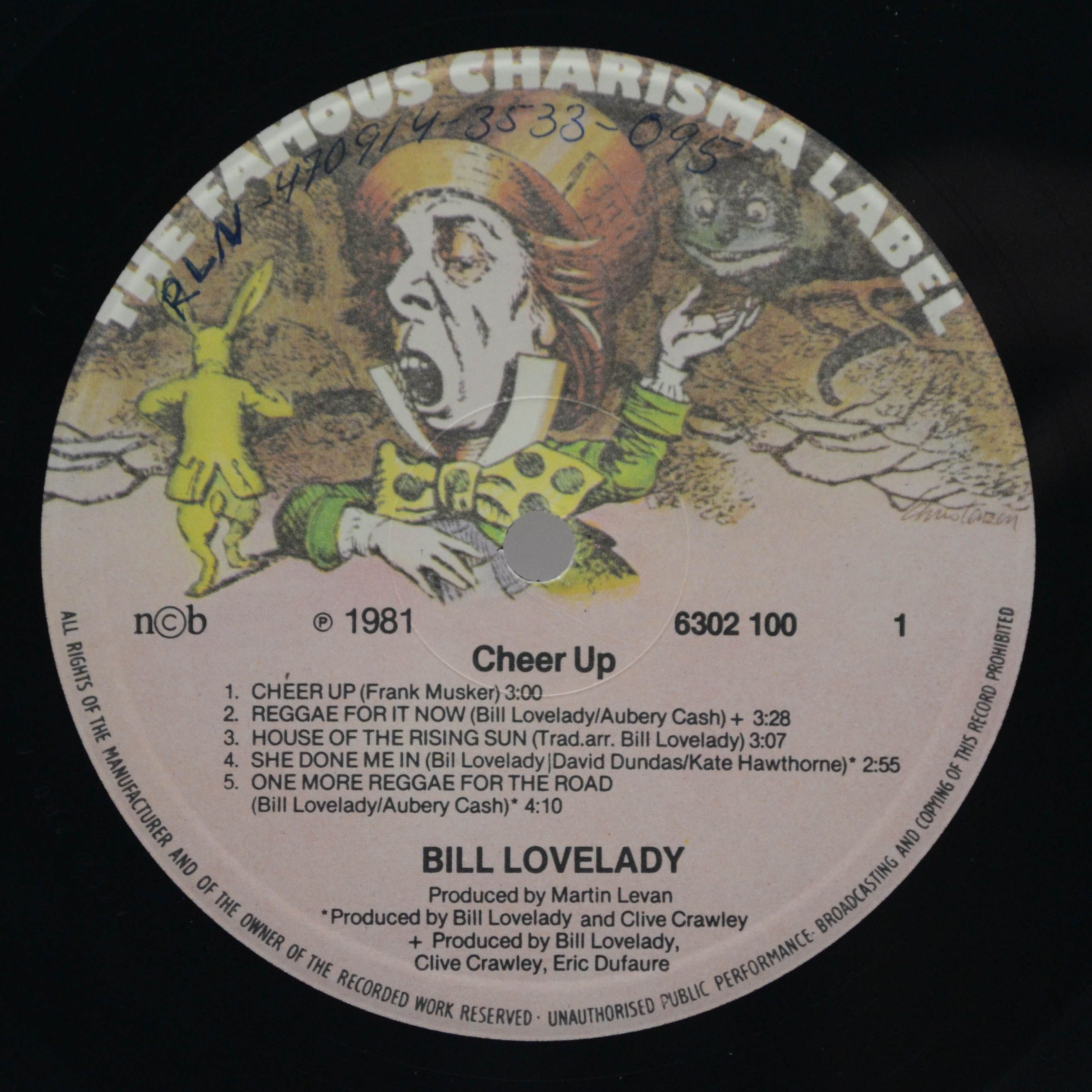 Bill Lovelady — Cheer Up, 1981