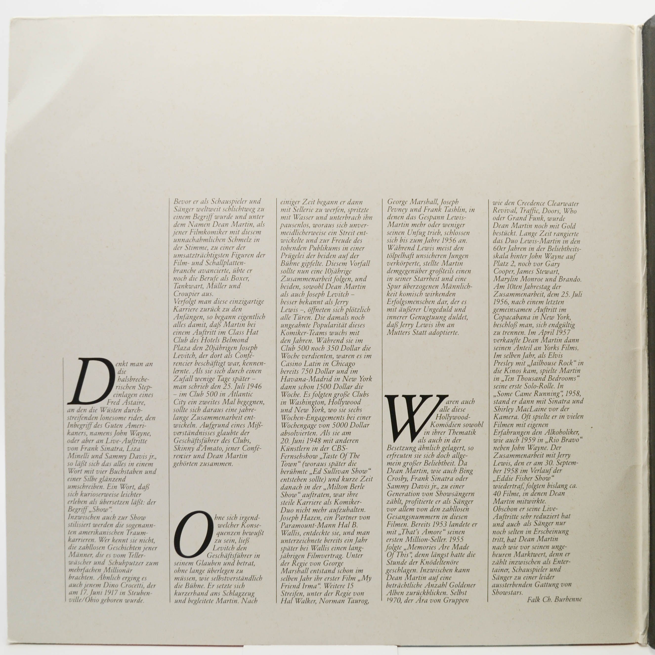 Dean Martin — Gold Collection (2LP), 1985