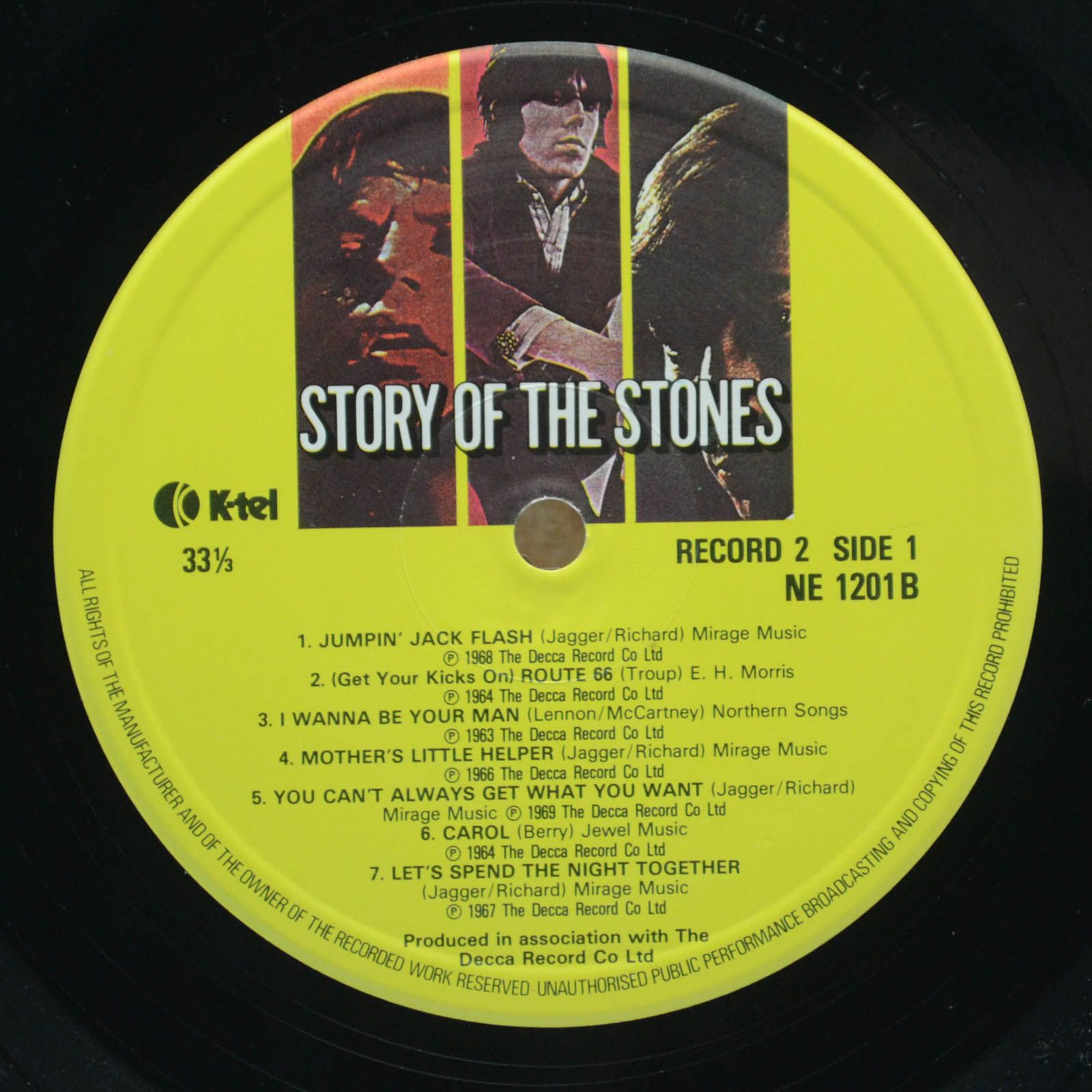 Rolling Stones — Story Of The Stones (2LP, UK), 1982