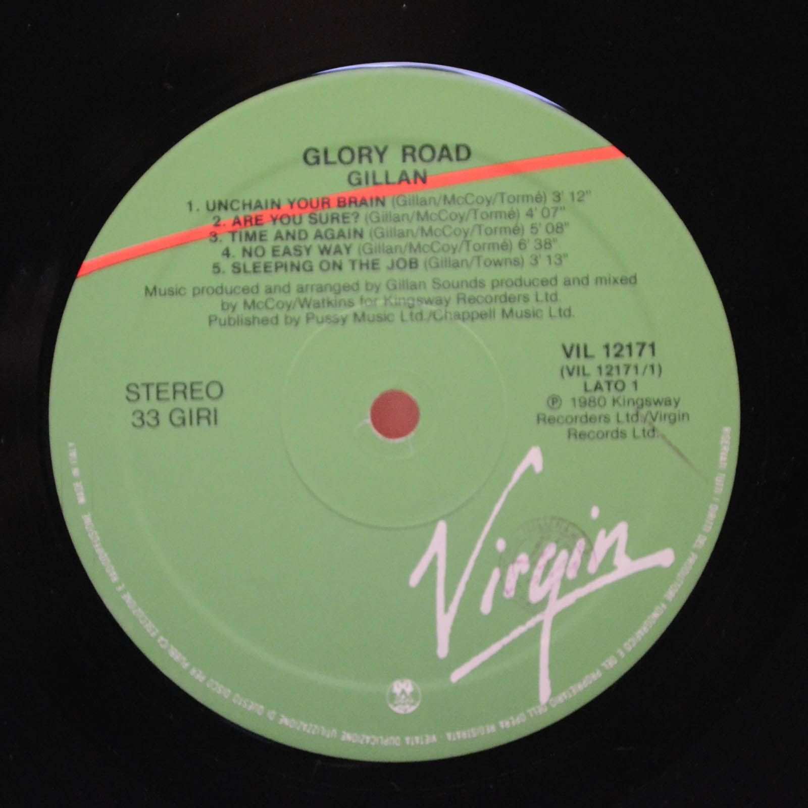 Gillan — Glory Road, 1980