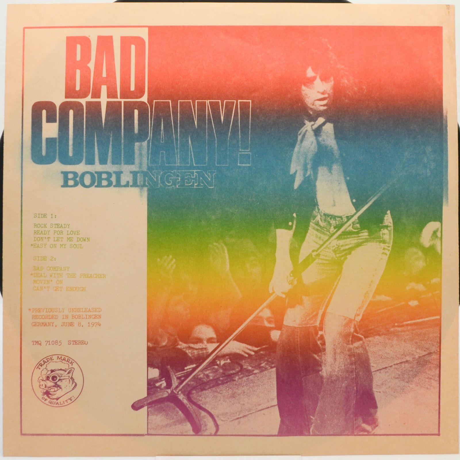 Bad Company — Boblingen (USA), 1974