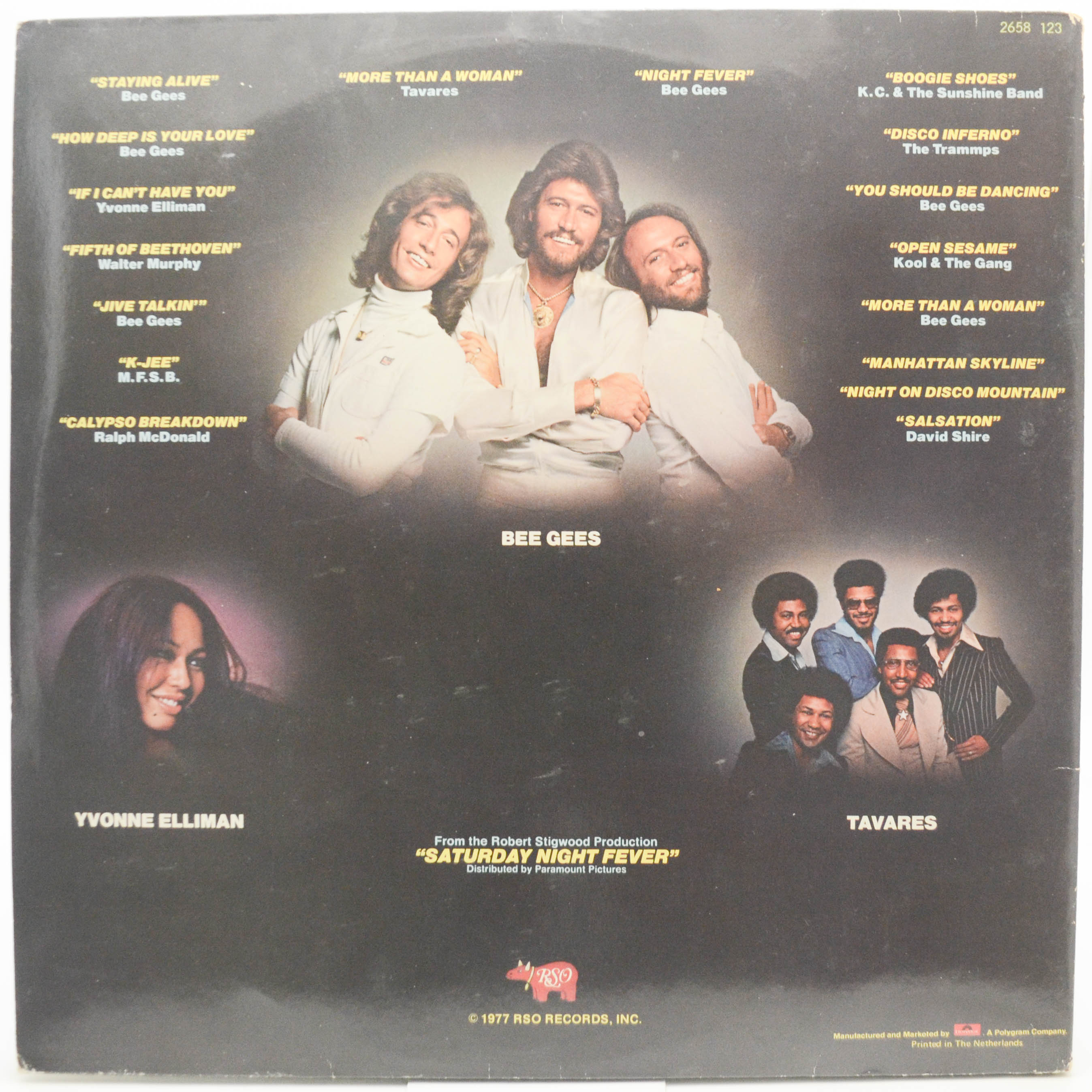 Various — Saturday Night Fever (The Original Movie Sound Track) (2LP), 1977