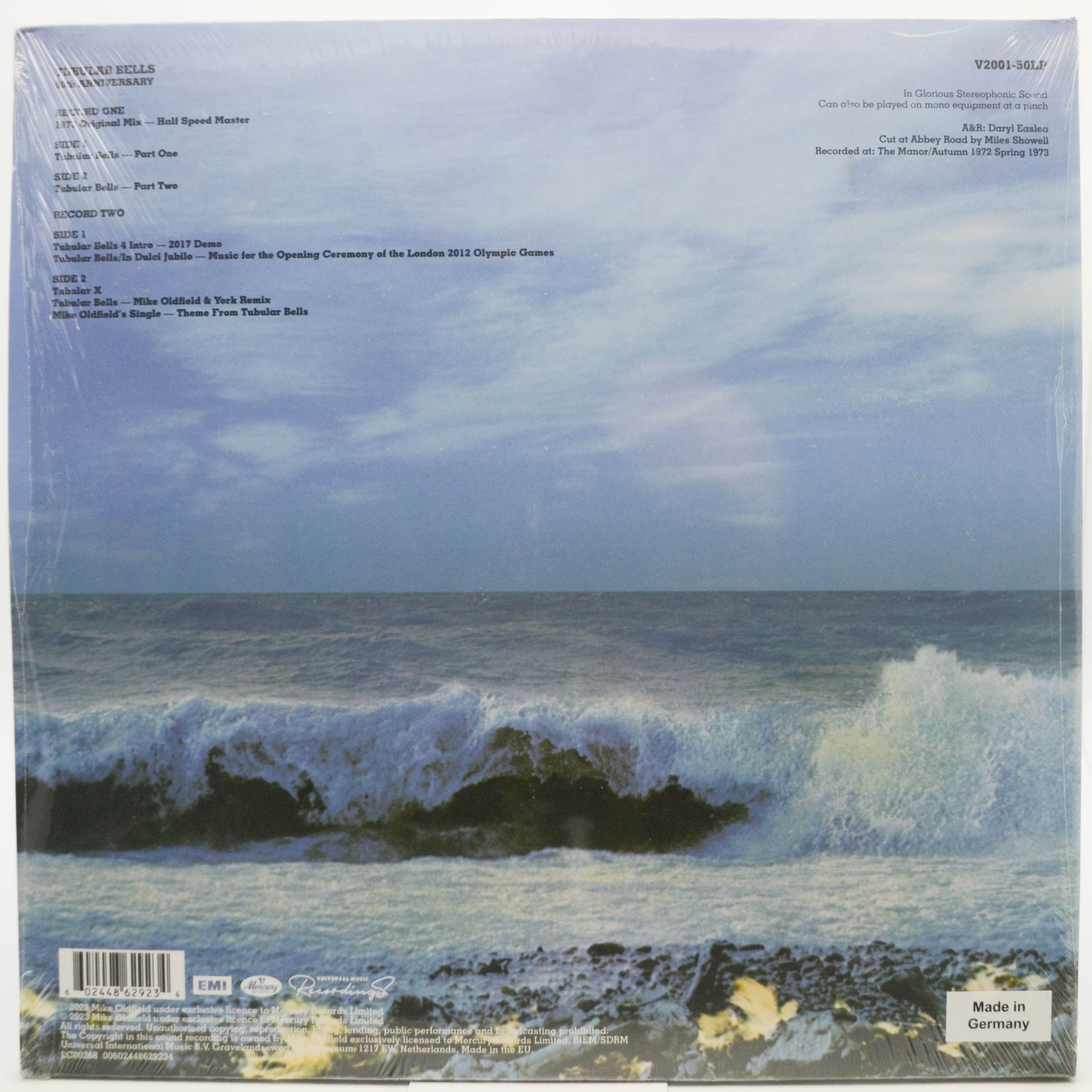 Mike Oldfield — Tubular Bells (2LP), 1973