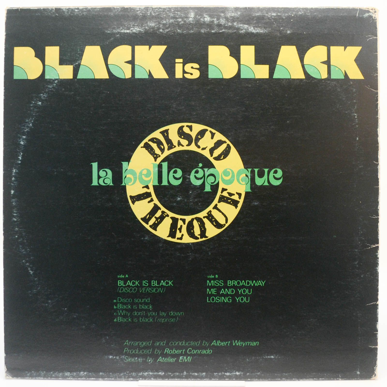 La Belle Epoque — Black Is Black, 1976