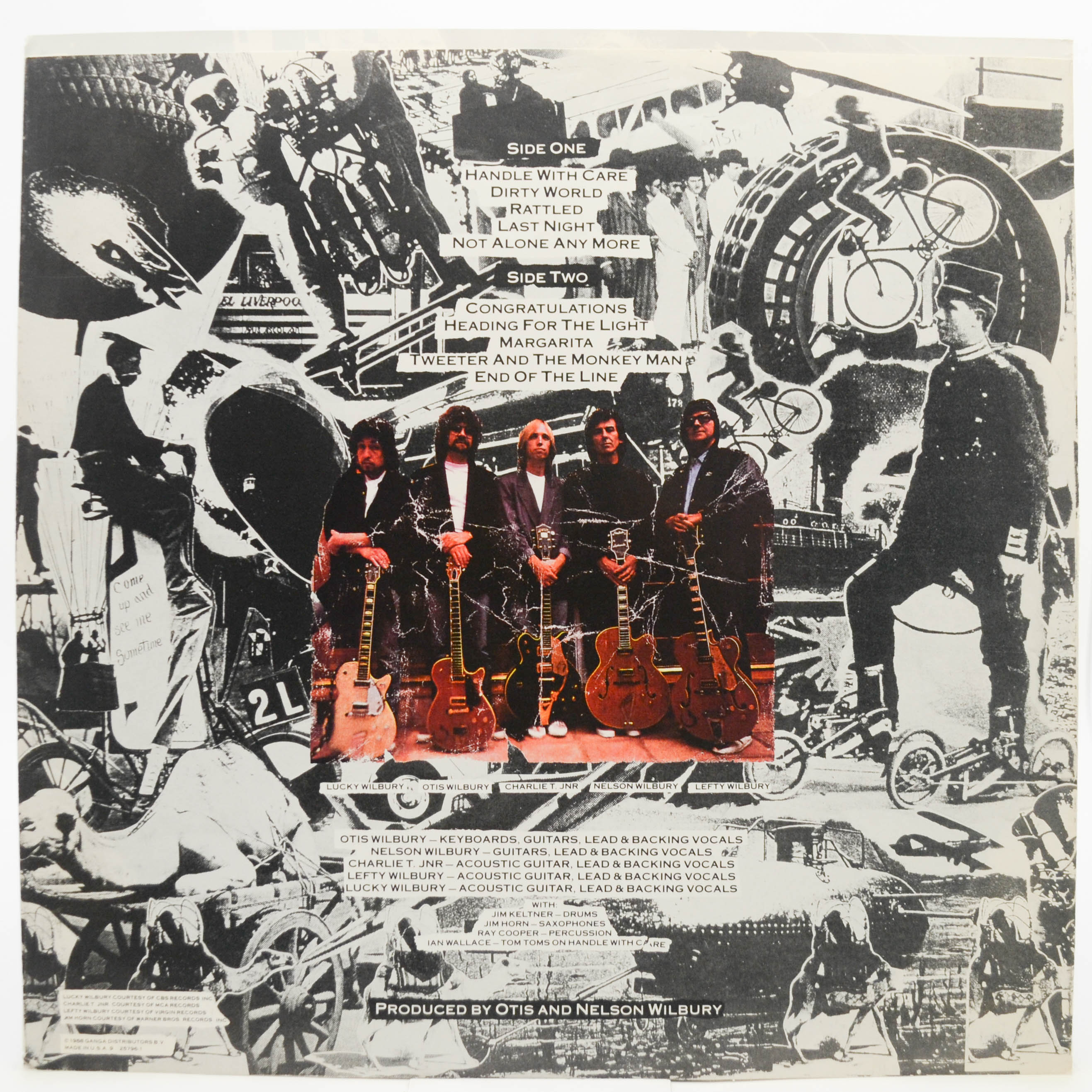 Traveling Wilburys — Volume One (1-st, USA), 1988