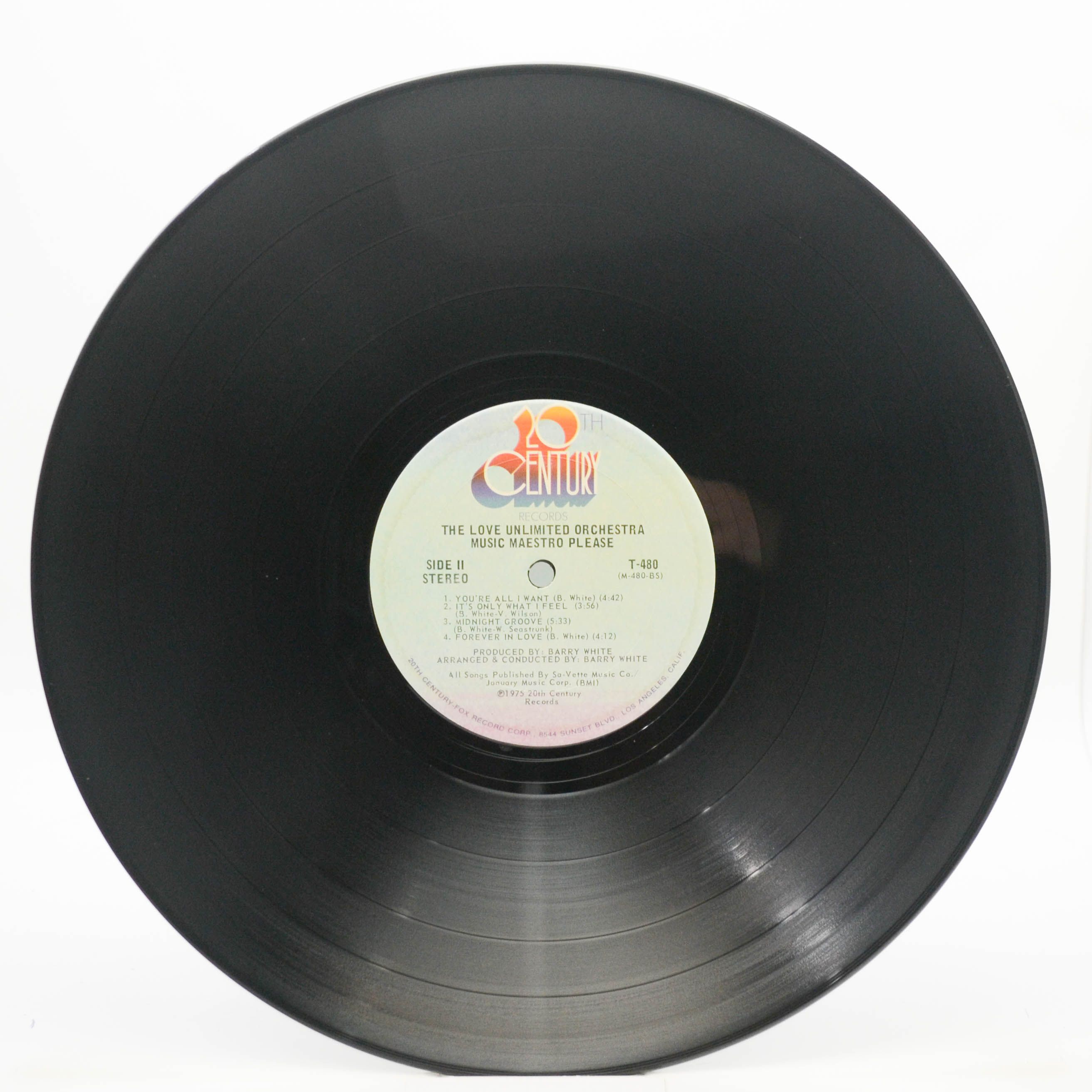Love Unlimited Orchestra — Music Maestro Please (1-st, USA), 1975