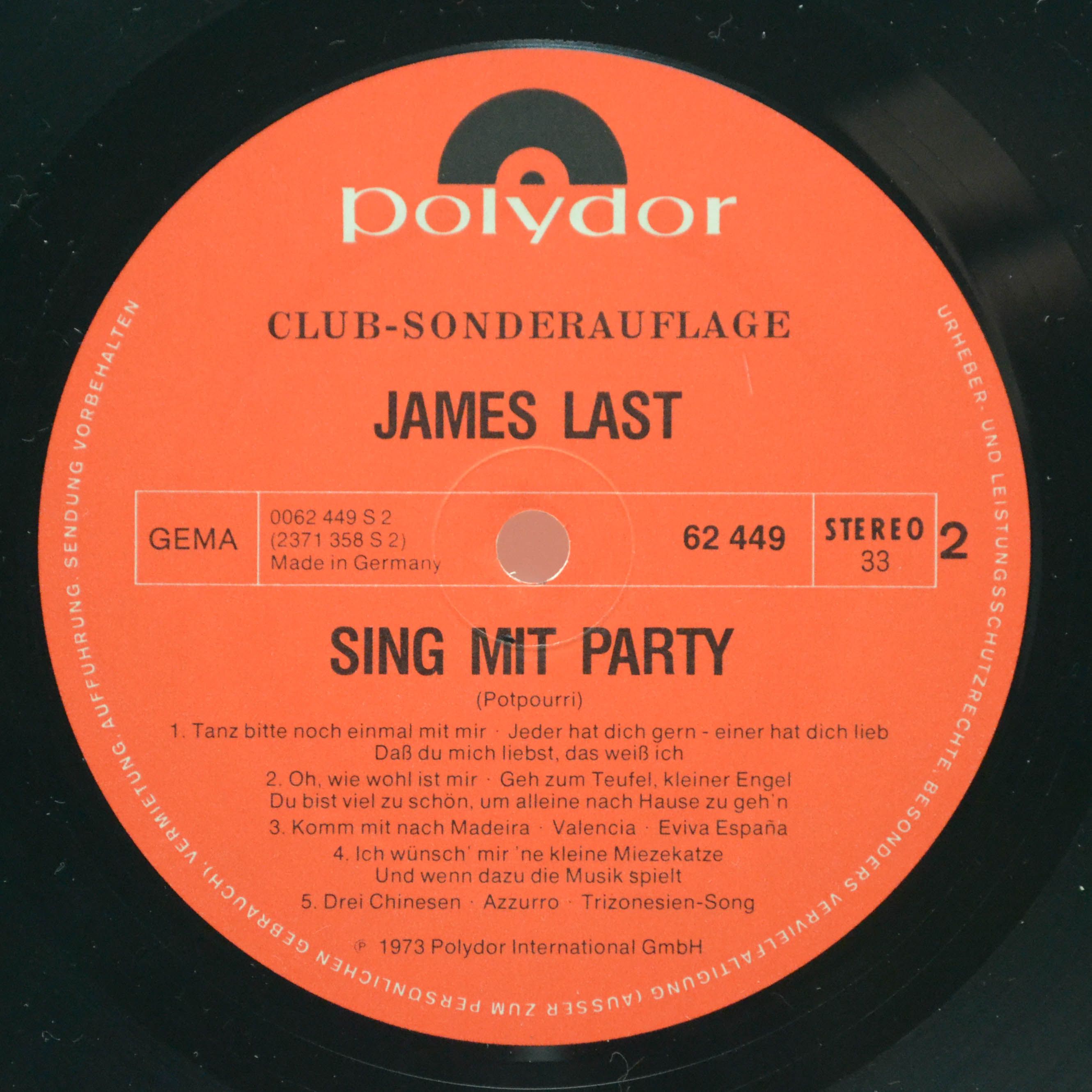 James Last — Sing Mit Party, 1973