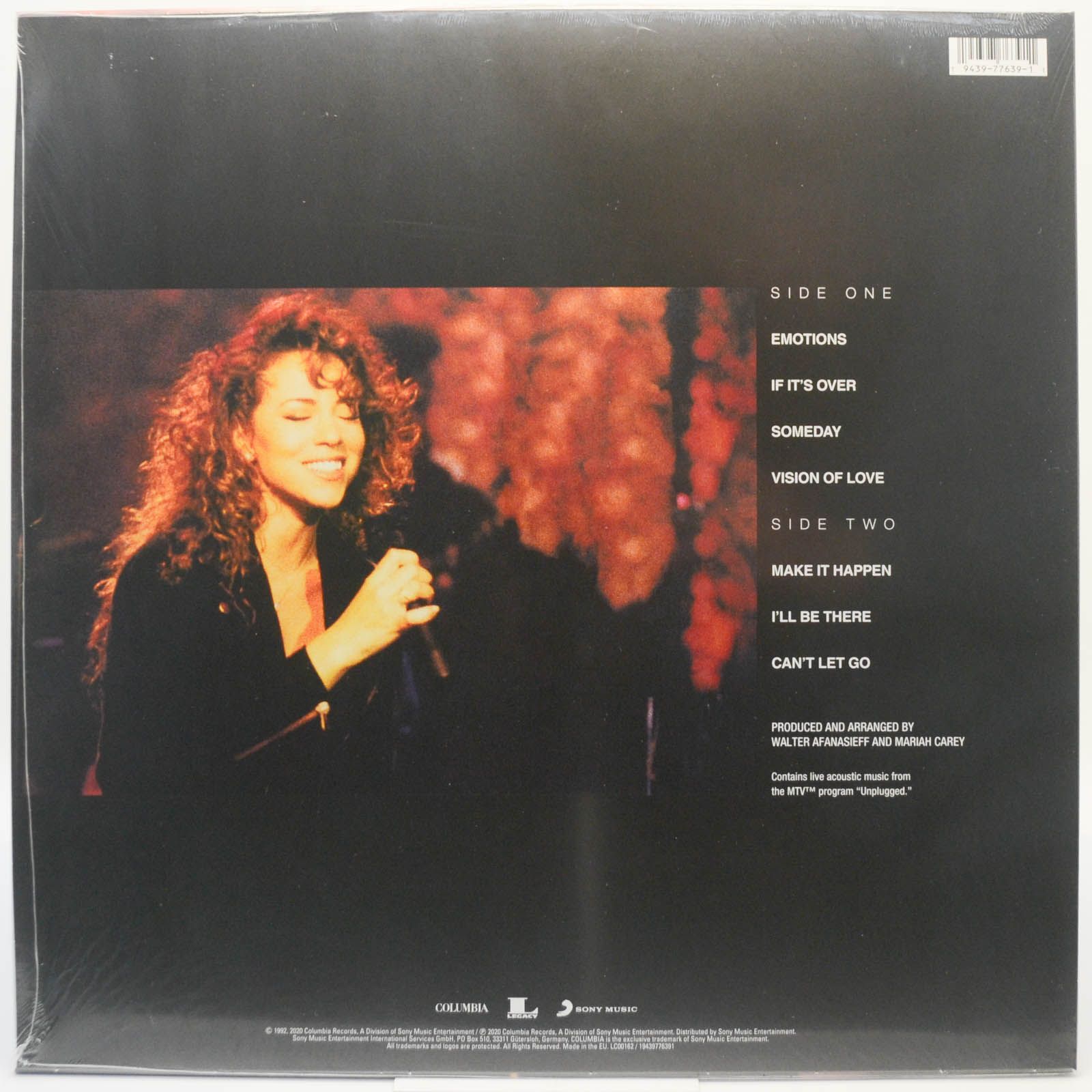 Mariah Carey — MTV Unplugged EP, 1992