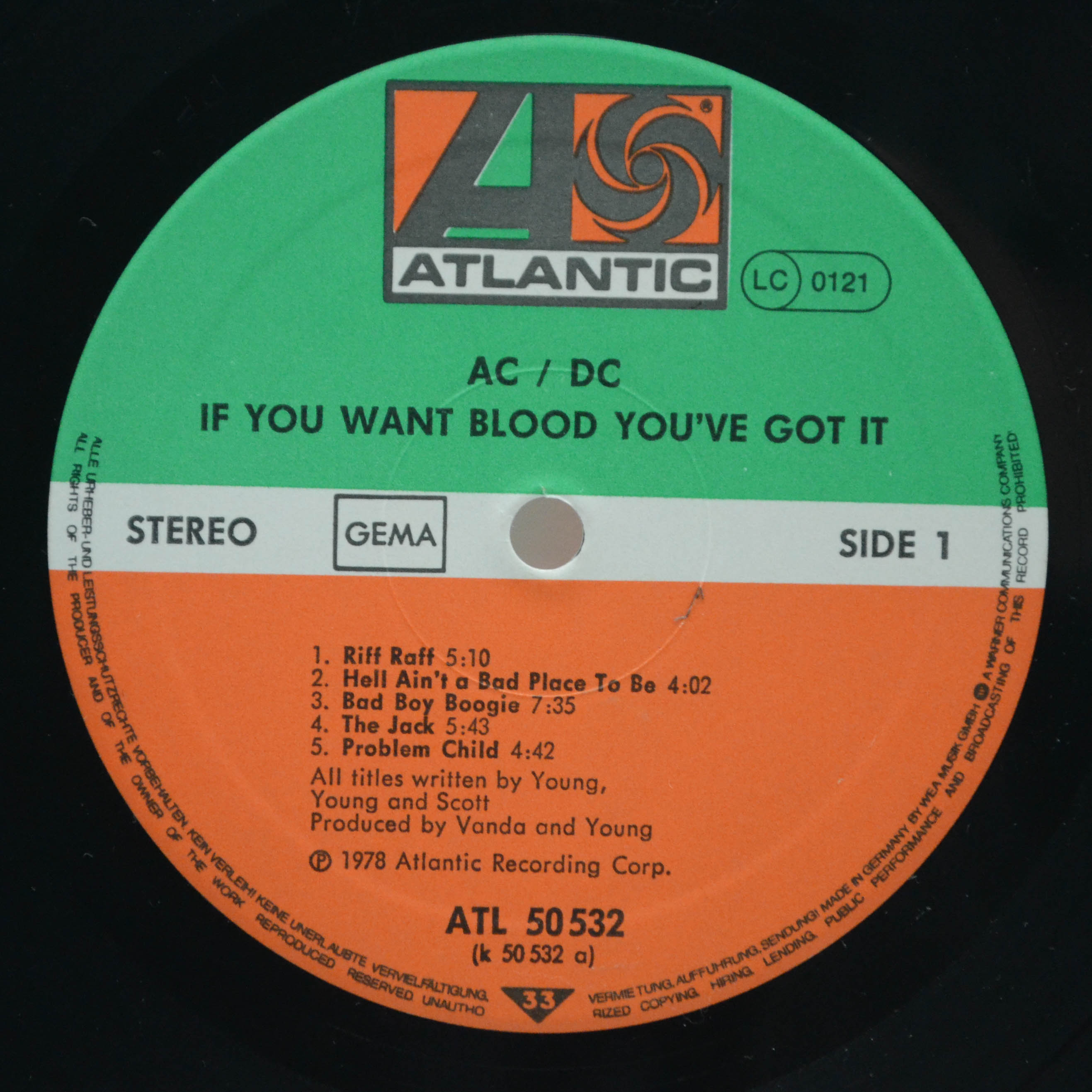 AC/DC — If You Want Blood You've Got It, 1978