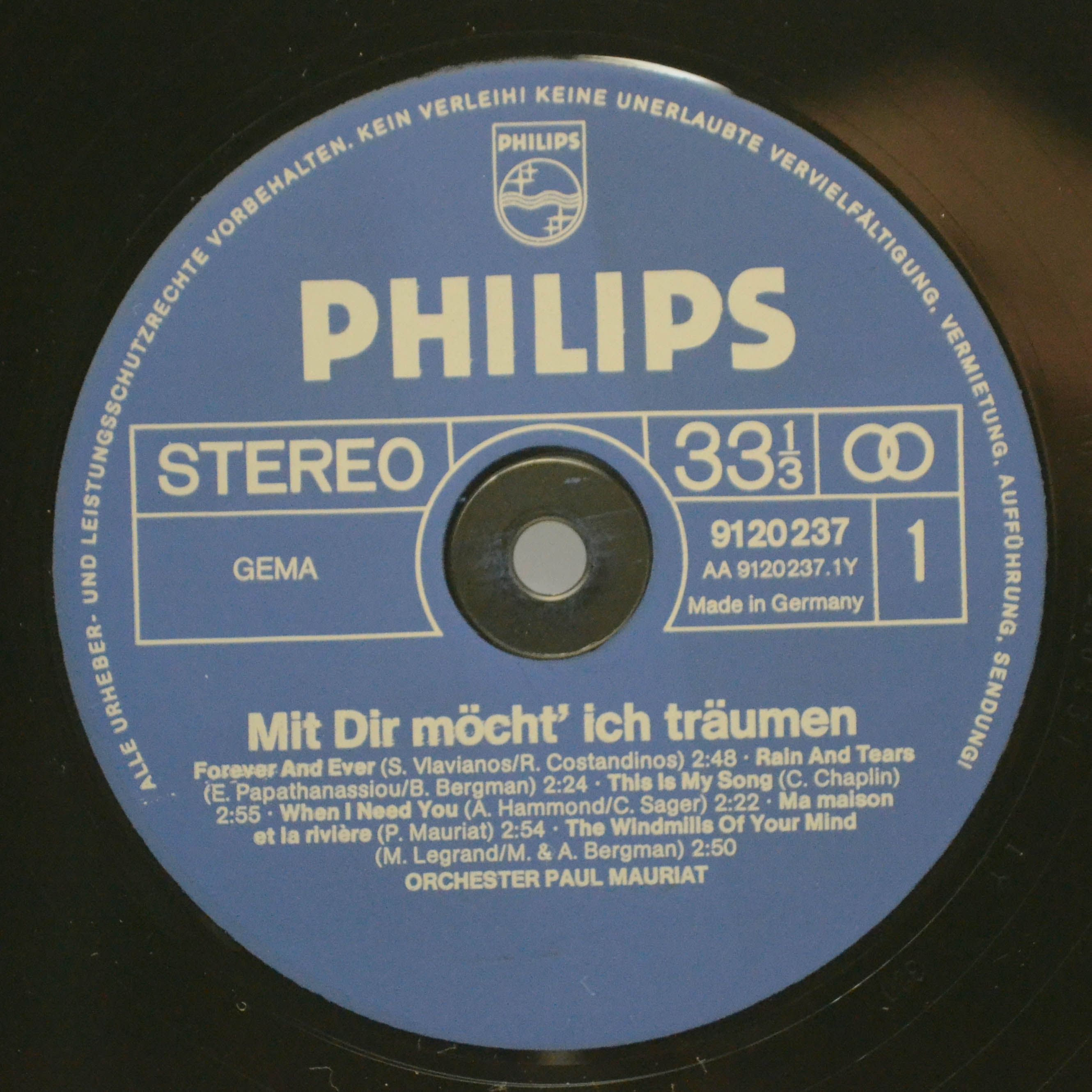 Paul Mauriat — Mit Dir Möcht' Ich Träumen, 1978