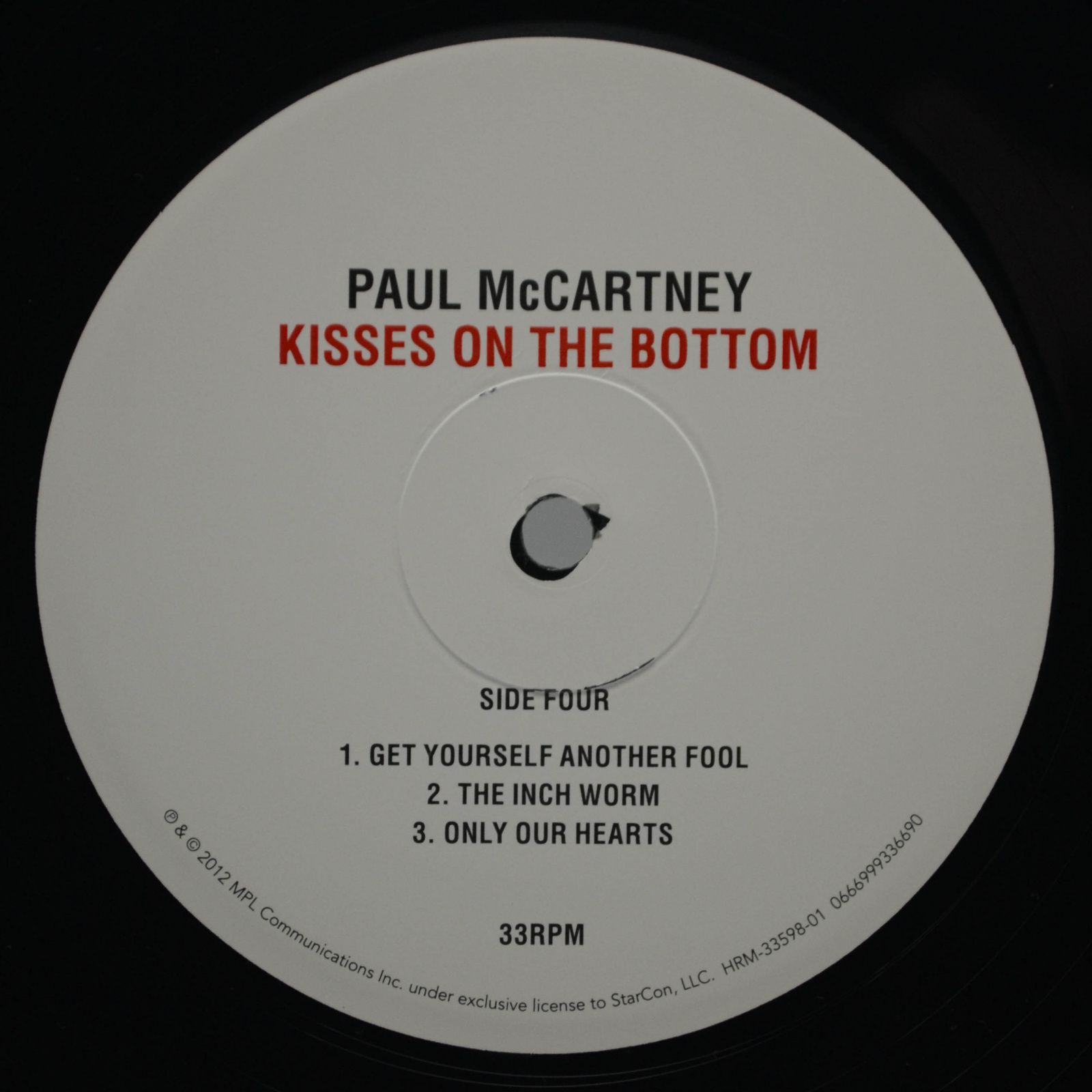 Paul McCartney — Kisses On The Bottom (2LP), 2012