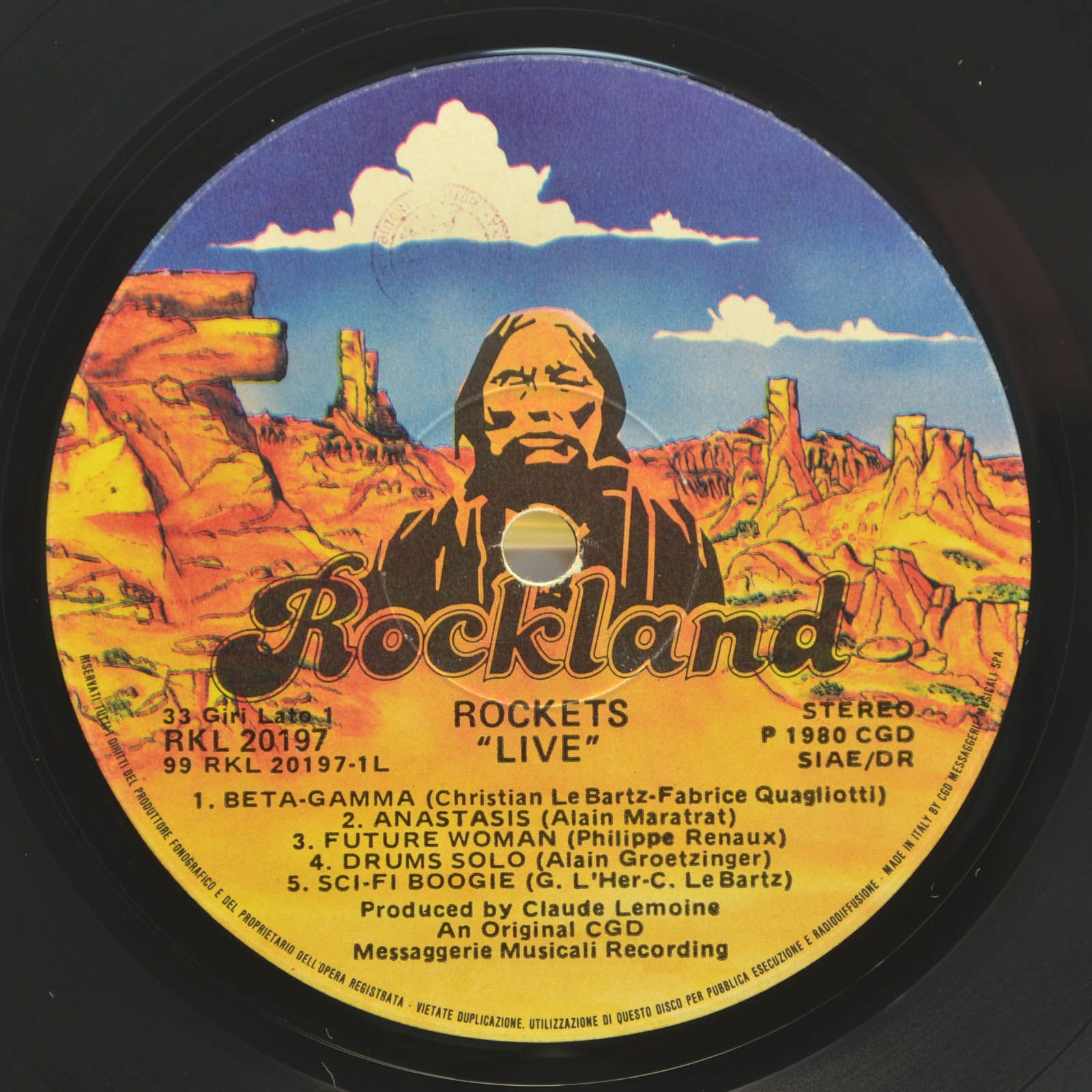 Rockets — Live, 1980