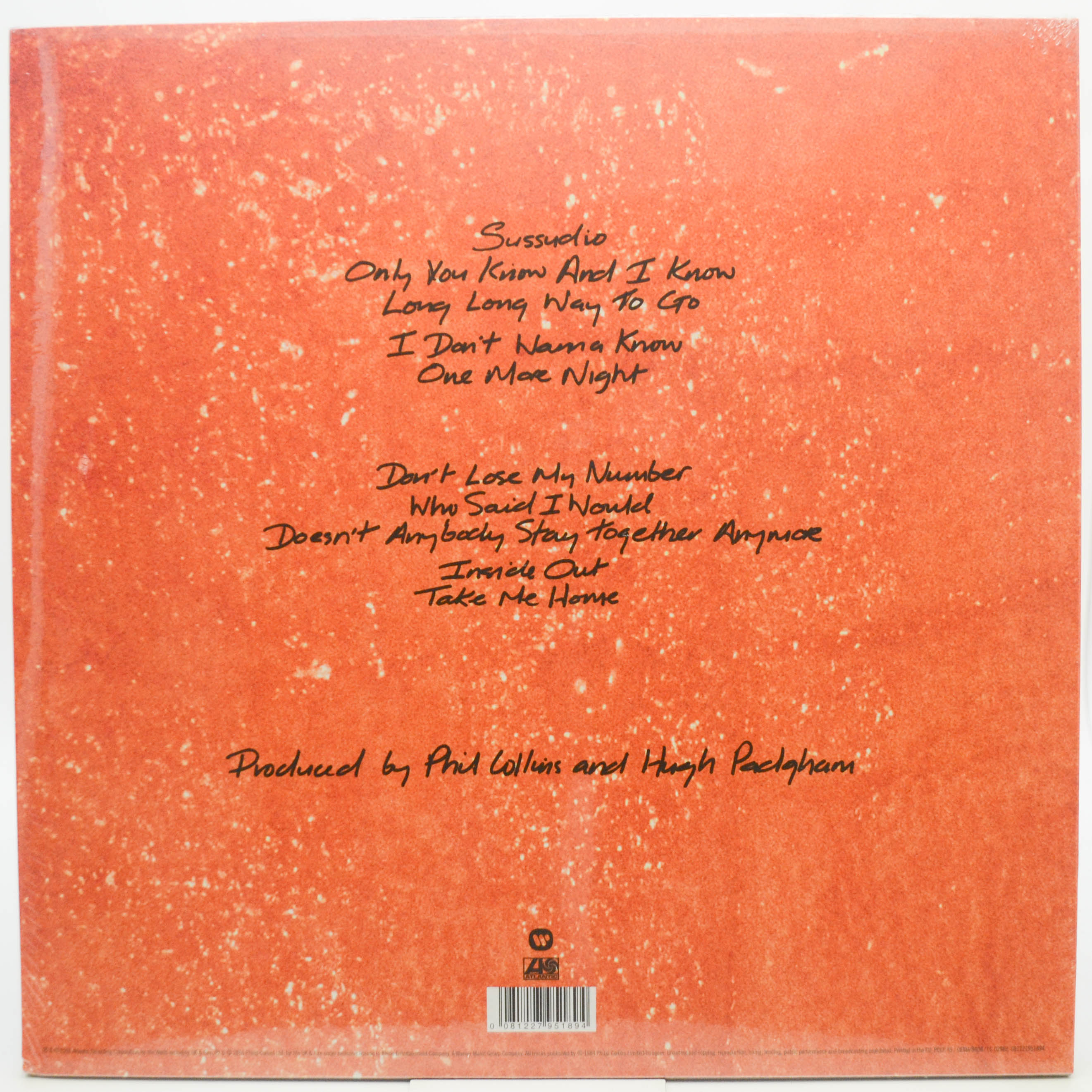 Phil Collins — No Jacket Required, 1985