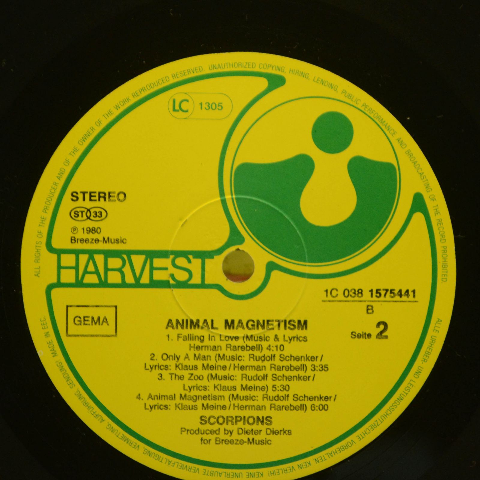 Scorpions — Animal Magnetism, 1984