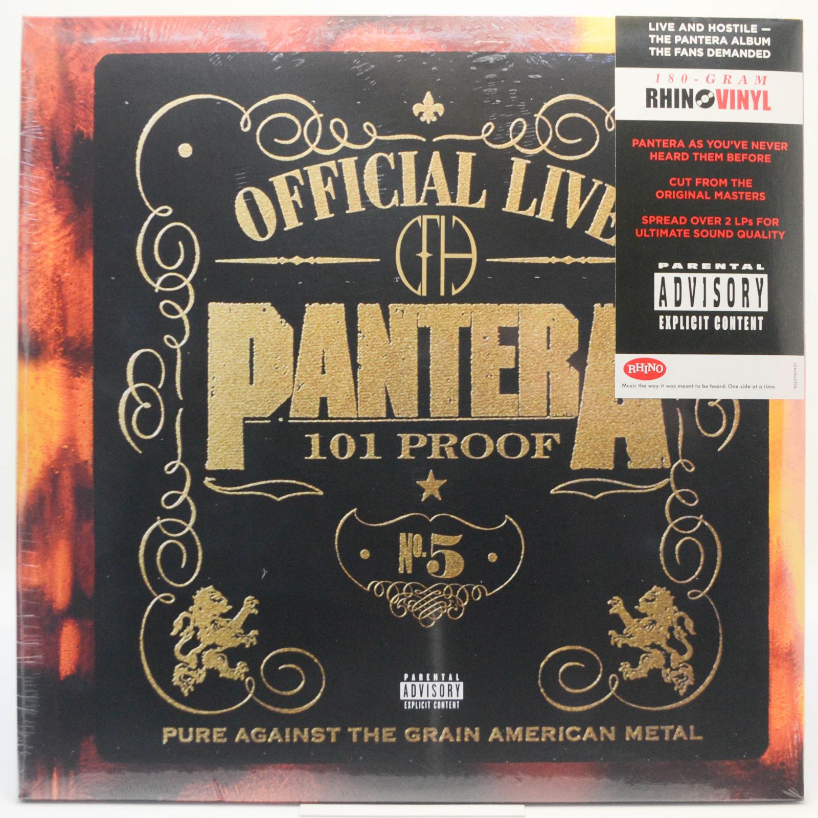 Pantera — Official Live: 101 Proof (2LP), 2012