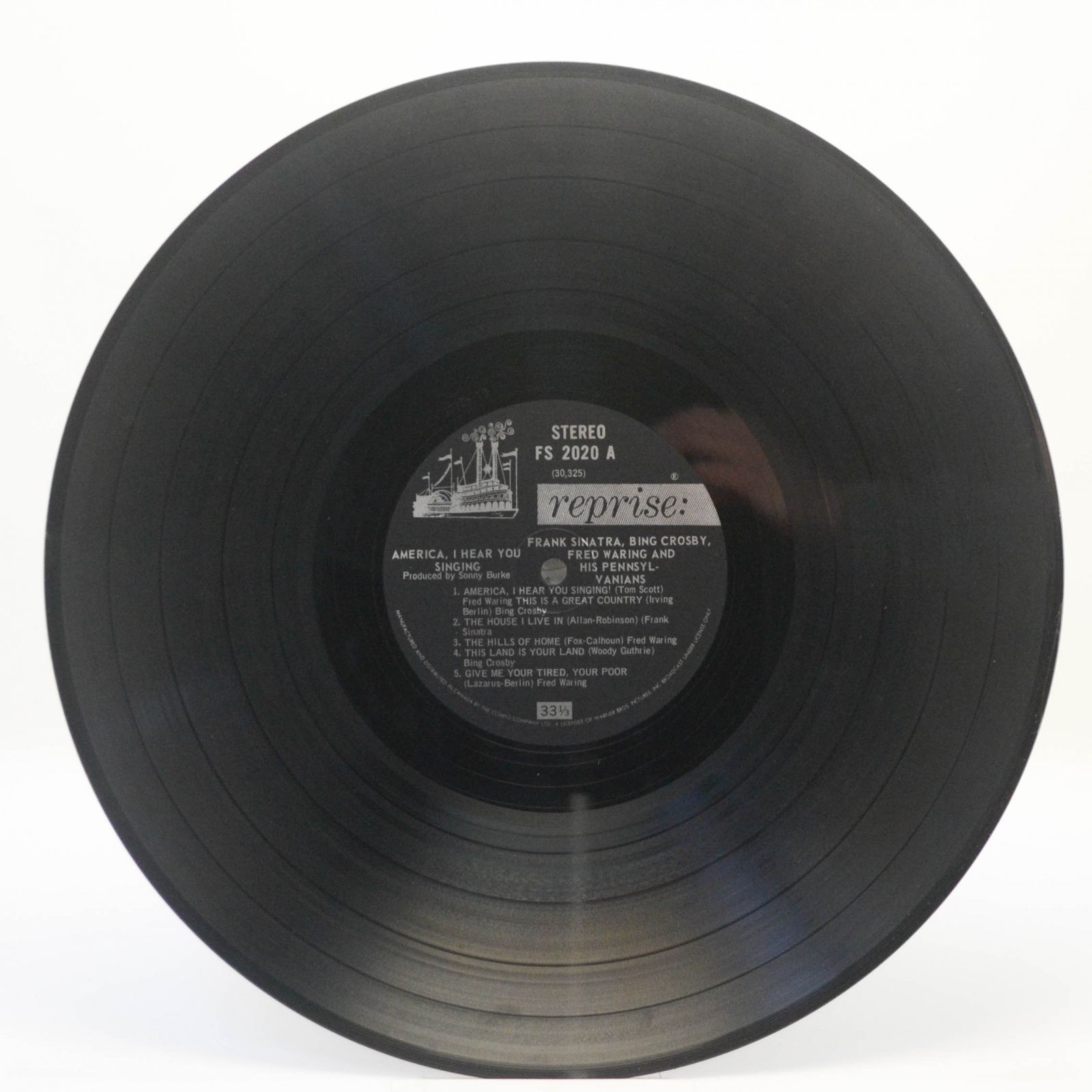 Frank Sinatra, Bing Crosby, Fred Waring & The Pennsylvanians — America, I Hear You Singing (1-st, USA), 1964