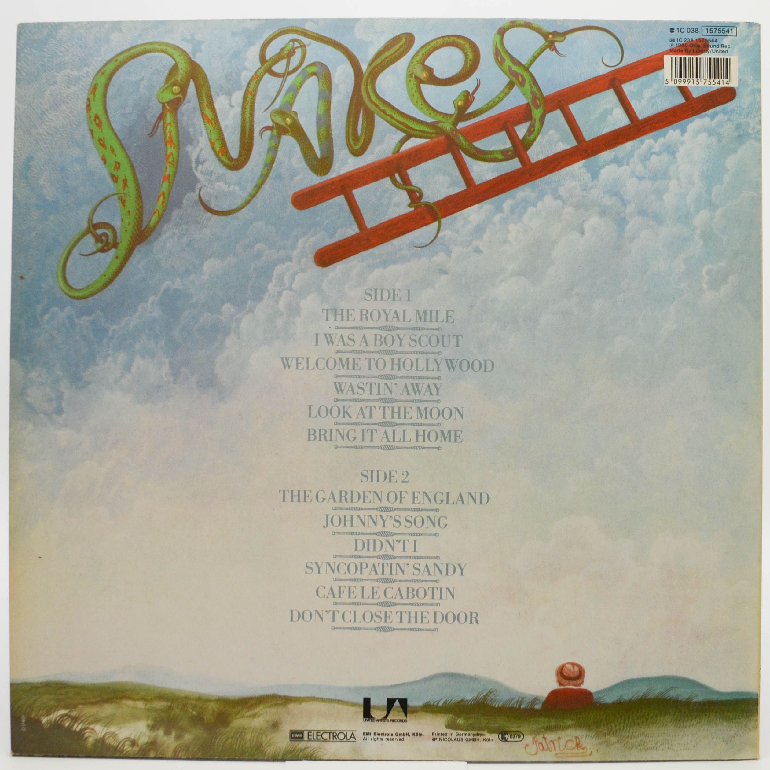 Gerry Rafferty — Snakes And Ladders, 1980