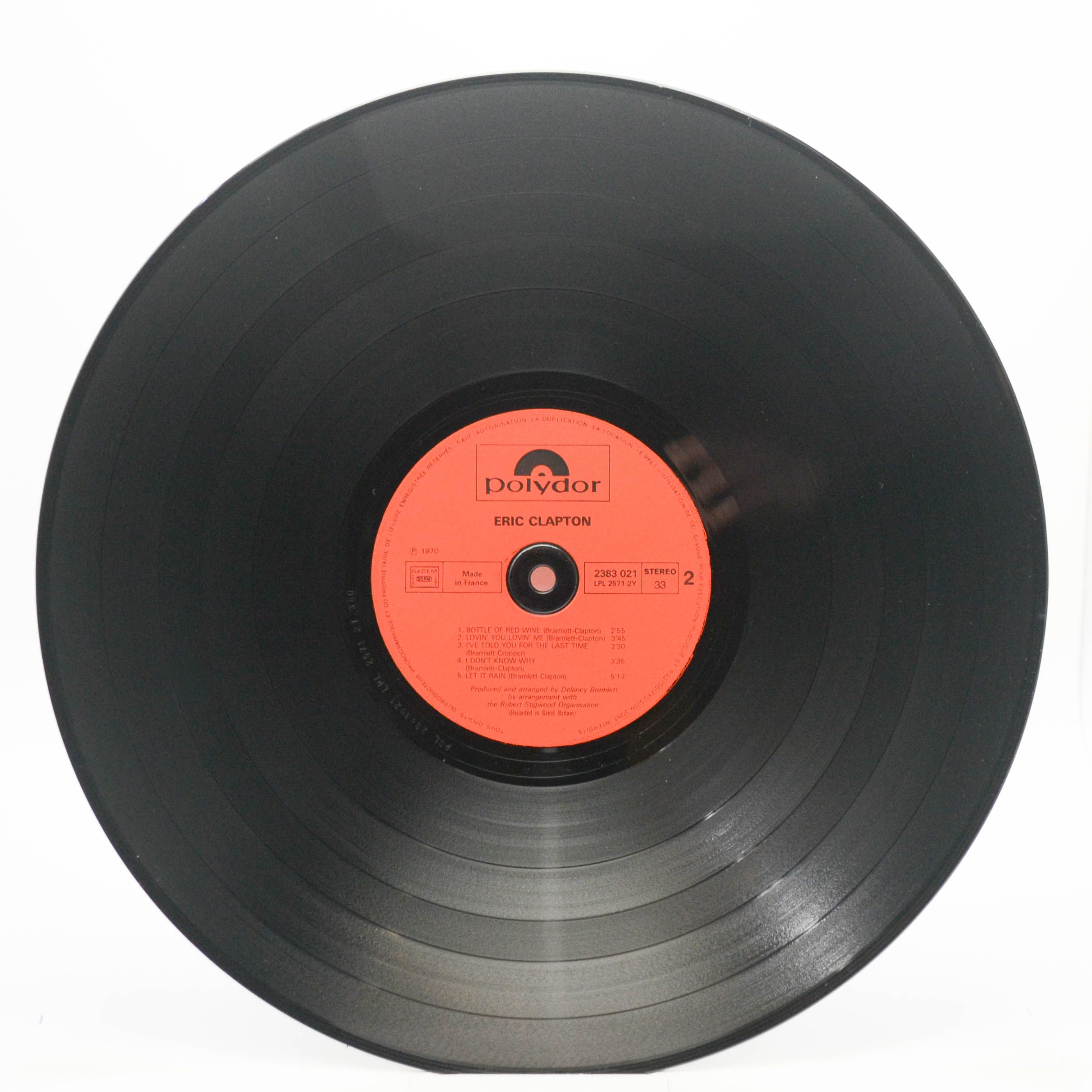 Eric Clapton — Eric Clapton, 1970