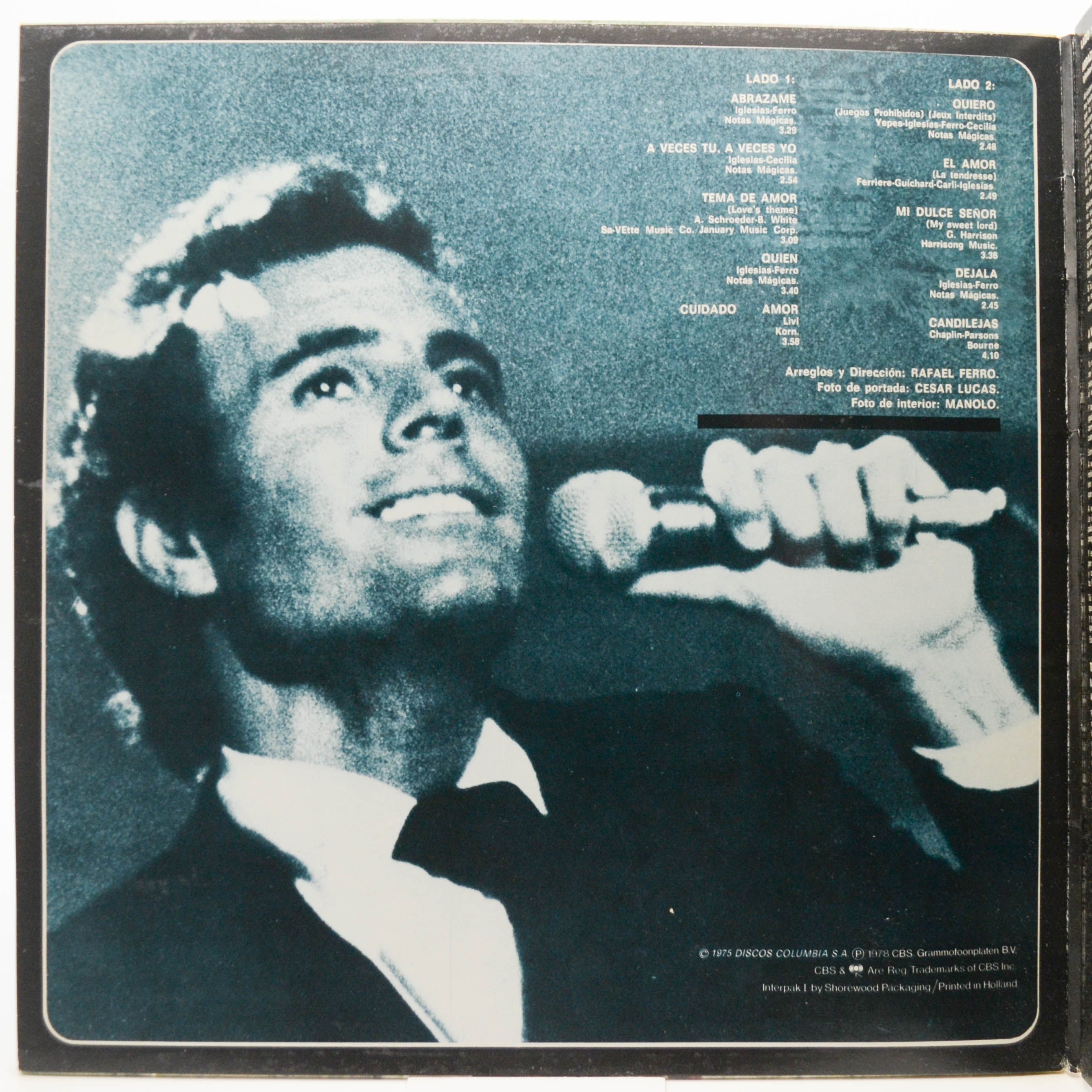 Julio Iglesias — El Amor, 1978